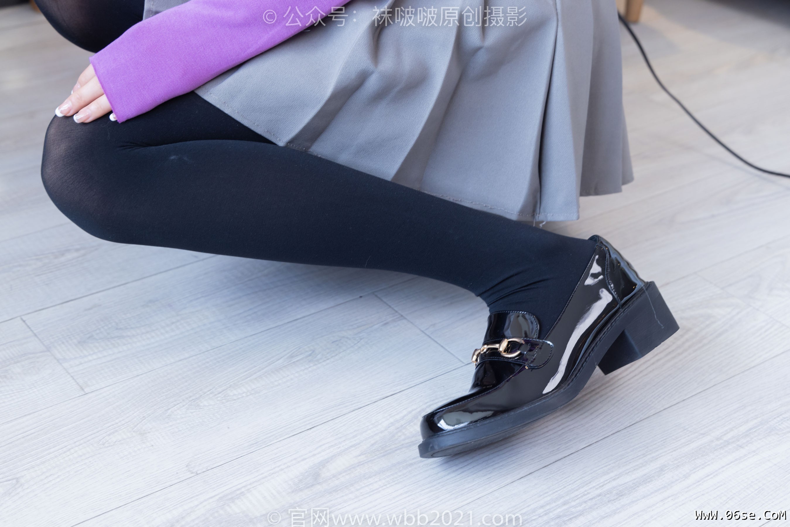 图片[60]-BoBoSocks袜啵啵 No.310 芝士 -皮鞋、厚黑丝[140P]-六色网