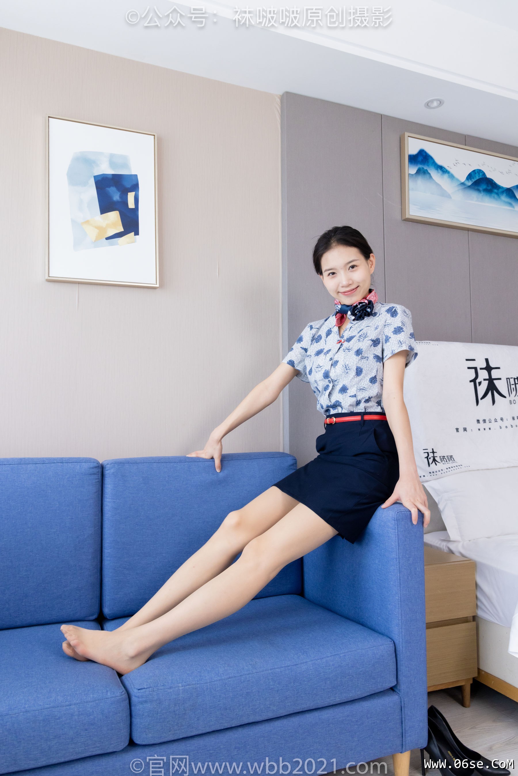 图片[74]-BoBoSocks袜啵啵 No.334 芝士 -东航制服、两双高跟鞋、薄肉丝、薄灰丝[141P]-六色网