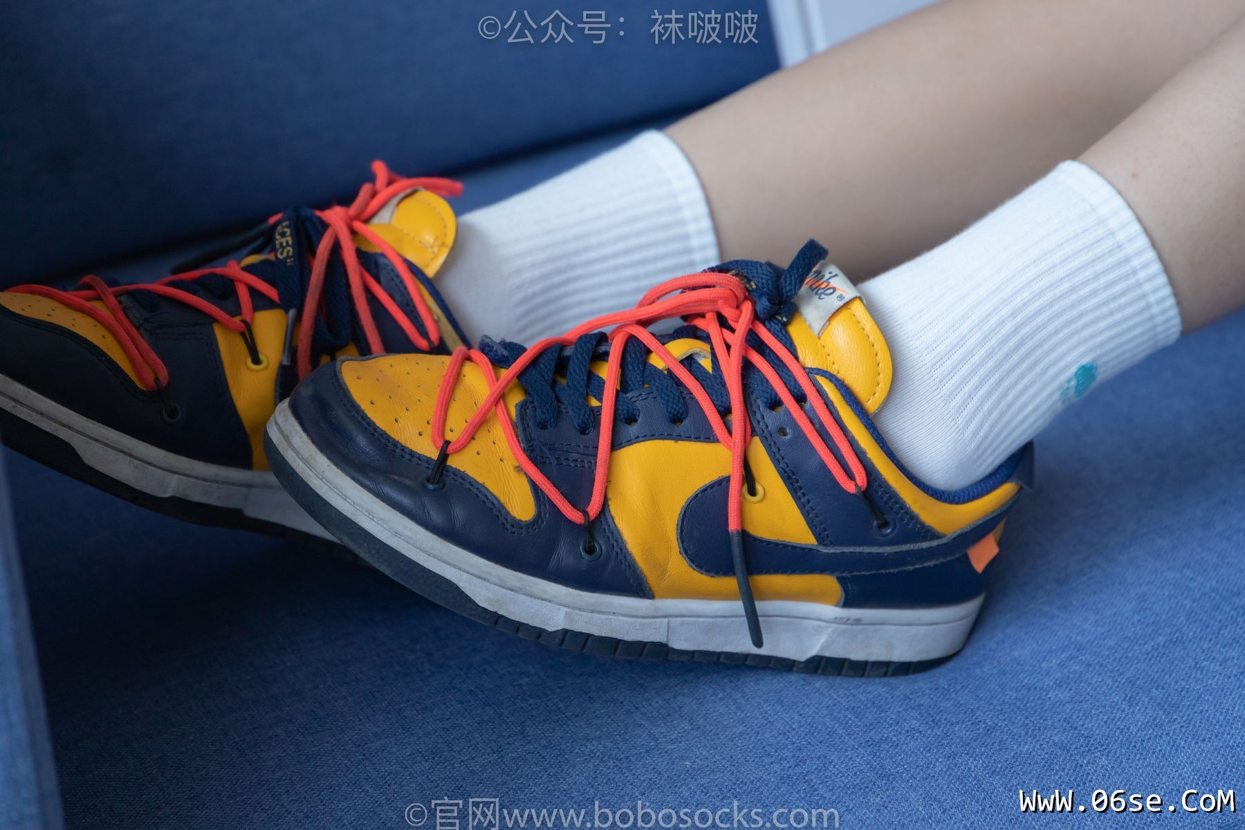 图片[14]-BoBoSocks袜啵啵 No.009 果冻-耐克板鞋、白棉袜、裸足[130P]-六色网