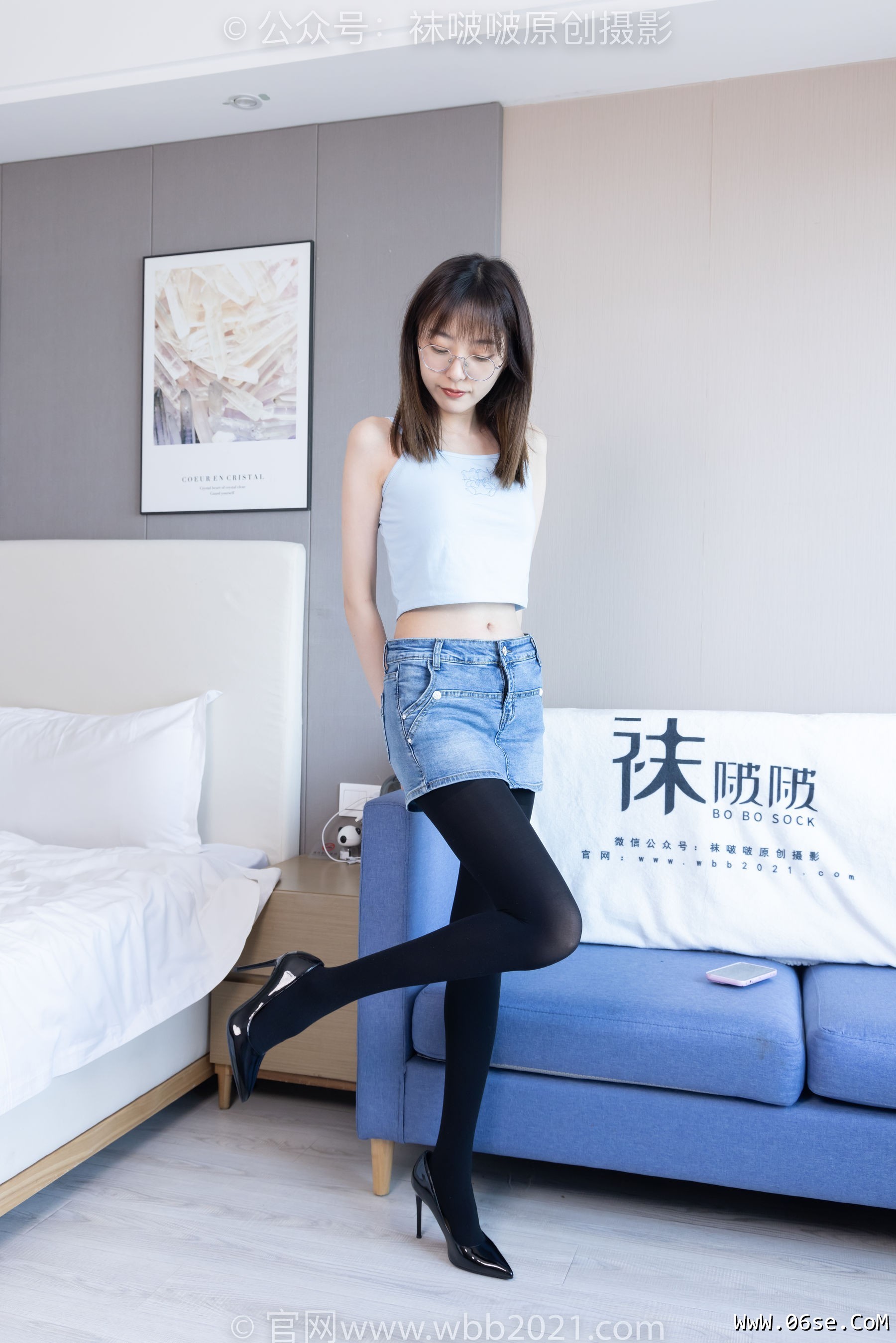 图片[93]-BoBoSocks袜啵啵 No.385 稚予 -高跟鞋、皮鞋、运动鞋、厚黑丝[180P]-六色网