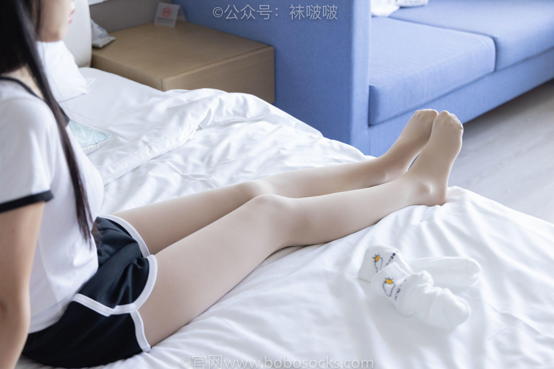 图片[98]-BoBoSocks袜啵啵 No.031 小奶熊-AJ板鞋、白棉袜、厚肉丝[148P]-六色网