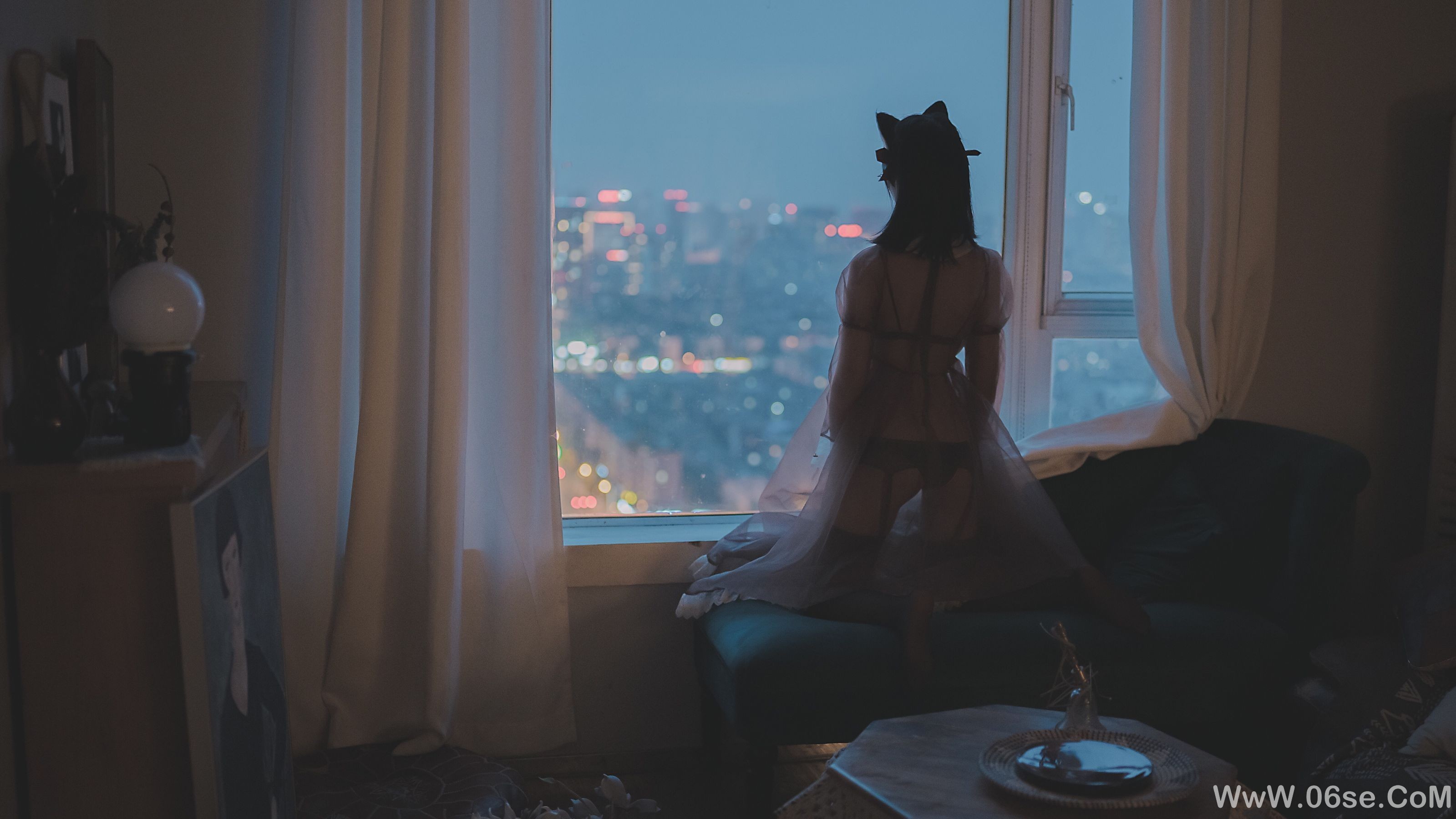 图片[45]-COSER美女逐月su 透明女仆[46P]-六色网