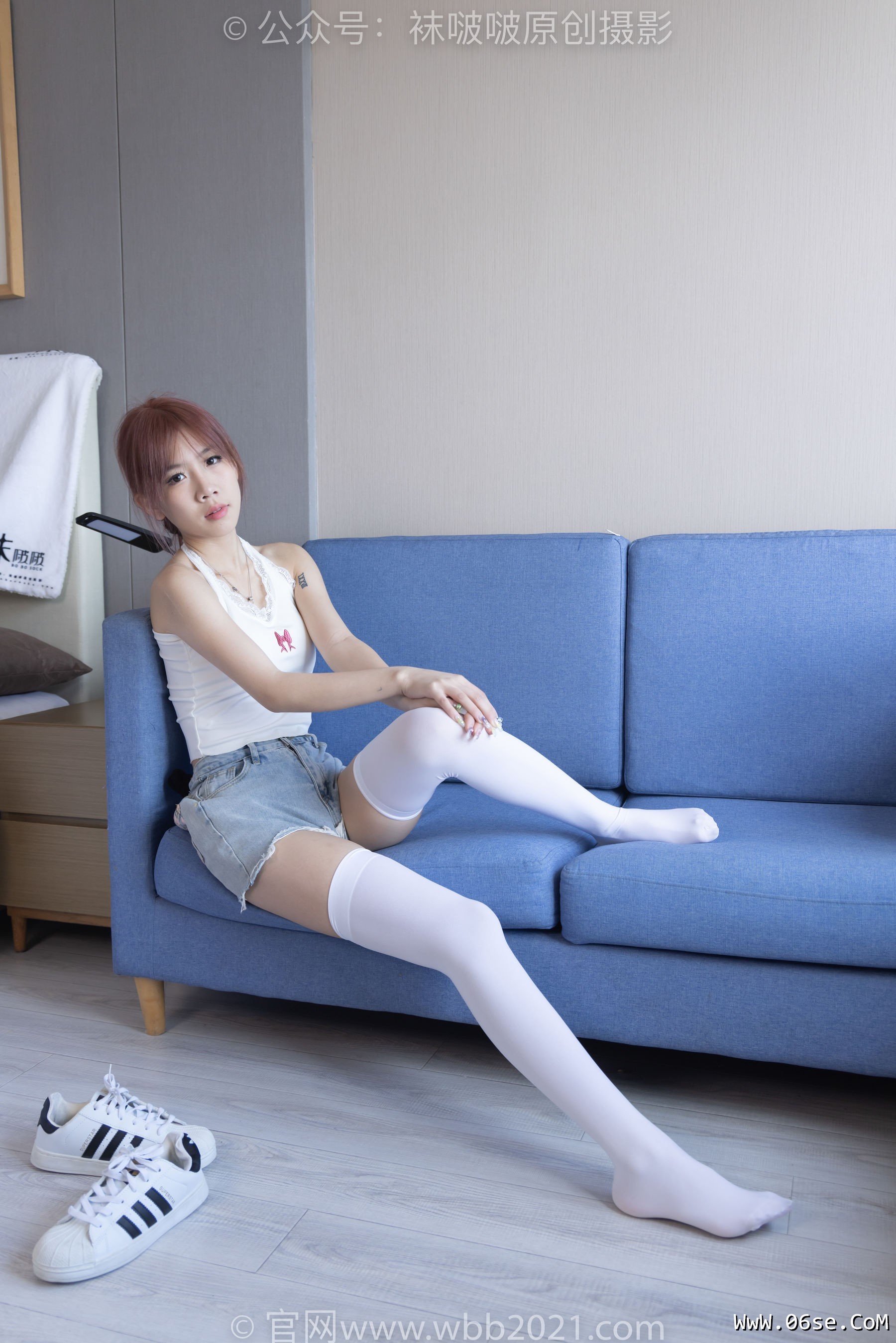 图片[135]-BoBoSocks袜啵啵 No.264 果冻 -高跟鞋、贝壳头板鞋、黑丝大腿袜、白丝大腿袜[179P]-六色网