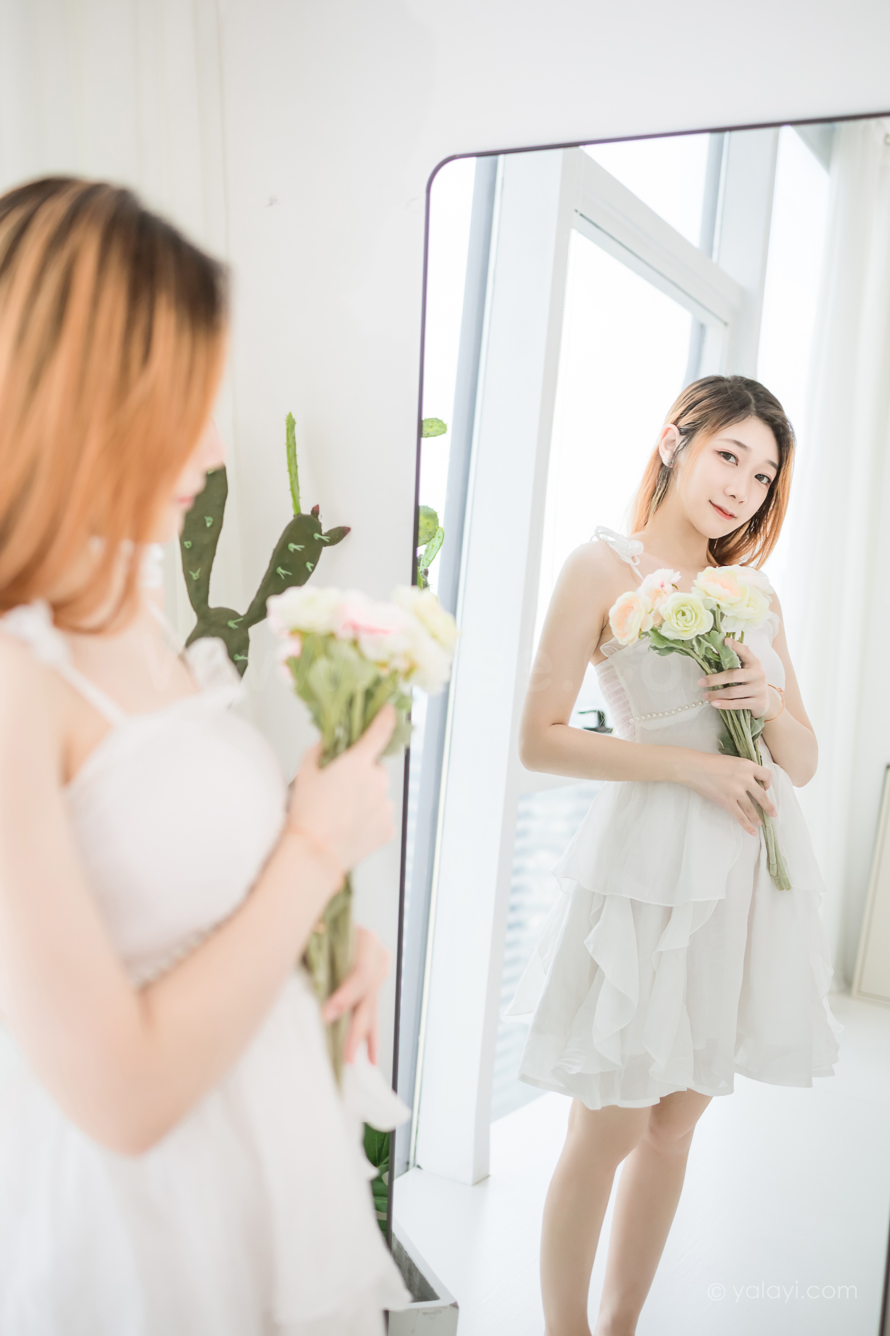 图片[10]-雅拉伊 – 夜夜《白衣丽人》[40P]-六色网
