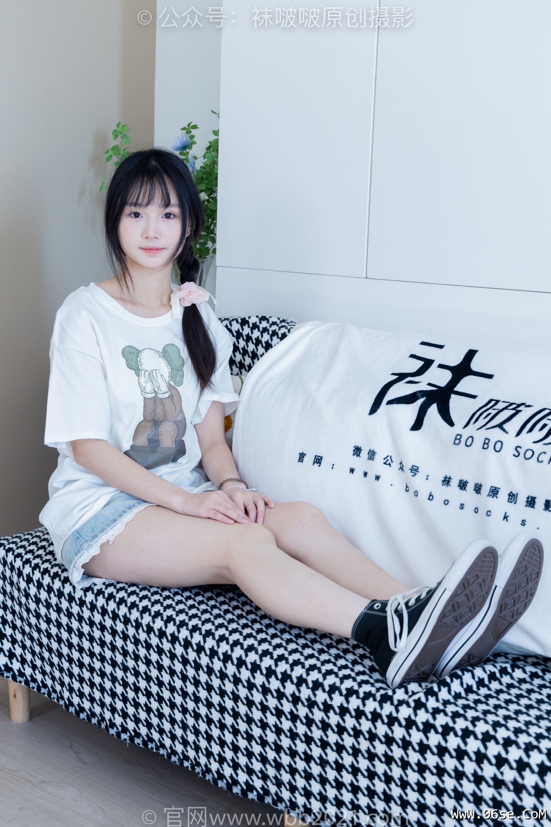 图片[59]-BoBoSocks袜啵啵 No.331 甜甜圈 -板鞋、白棉袜、裸足[144P]-六色网