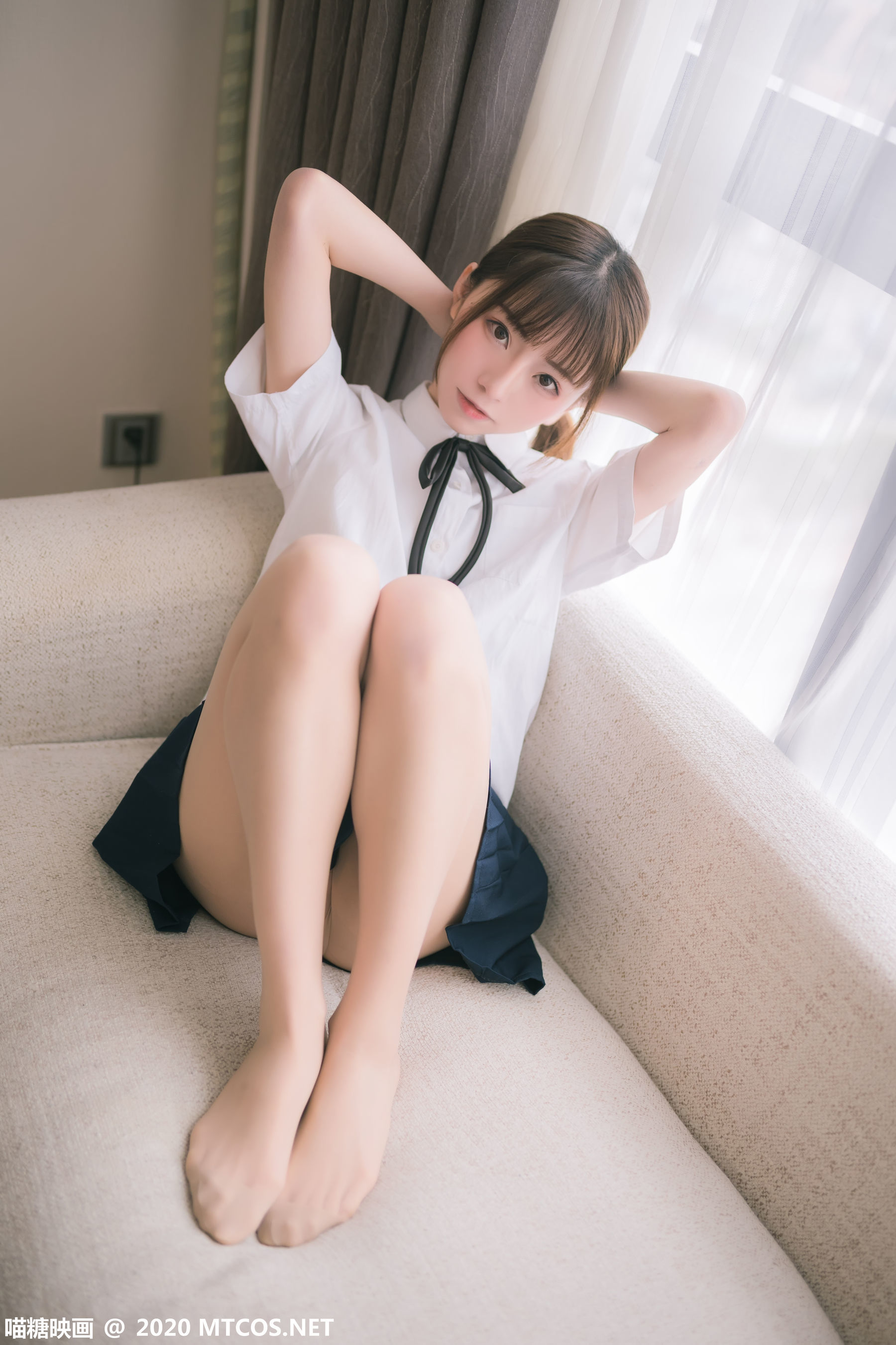 图片[34]-[喵糖映画] JKL.012 夏季校服JK制服 [48P]-六色网