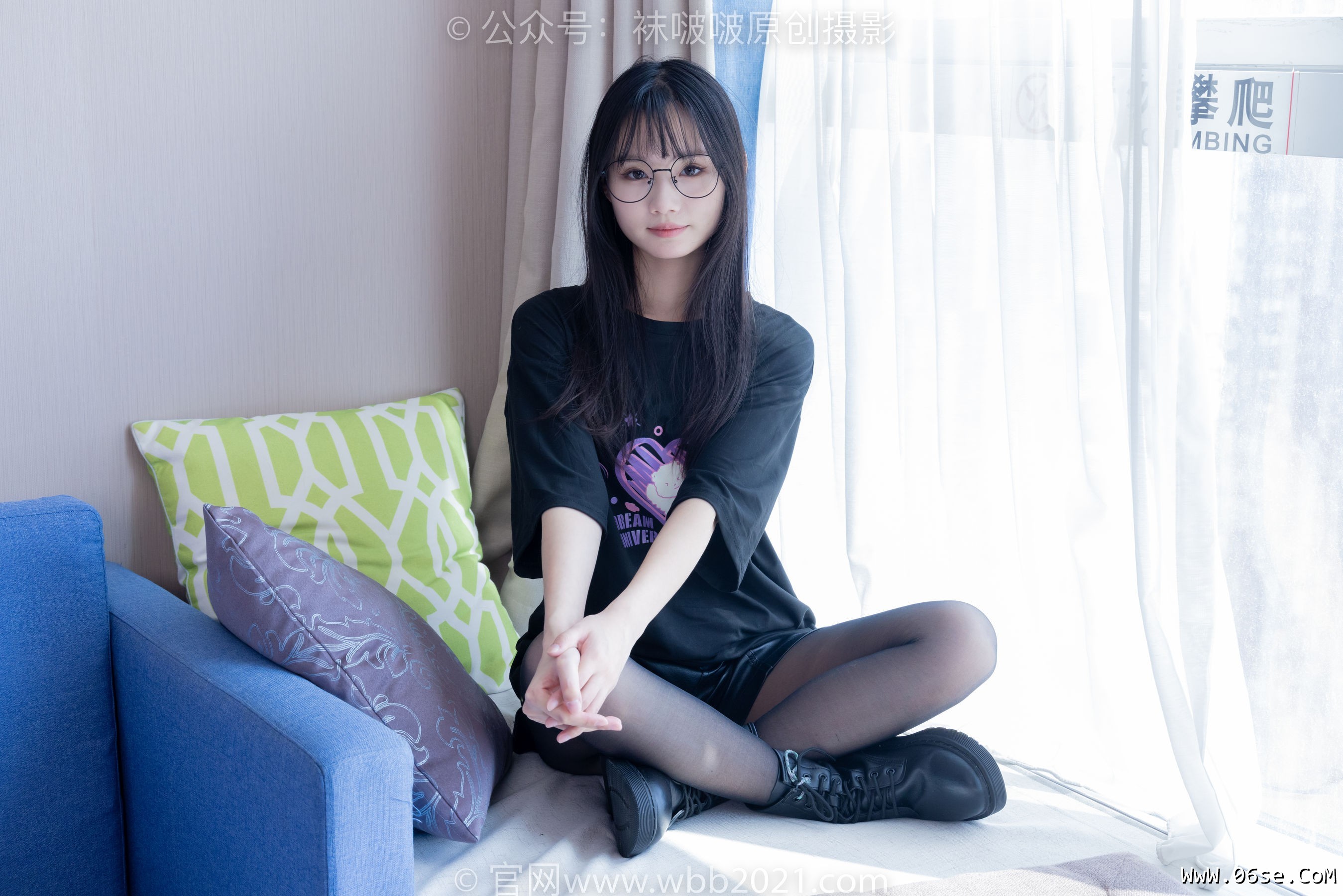 图片[87]-BoBoSocks袜啵啵 No.406 甜甜圈 -马丁靴、黑丝[150P]-六色网