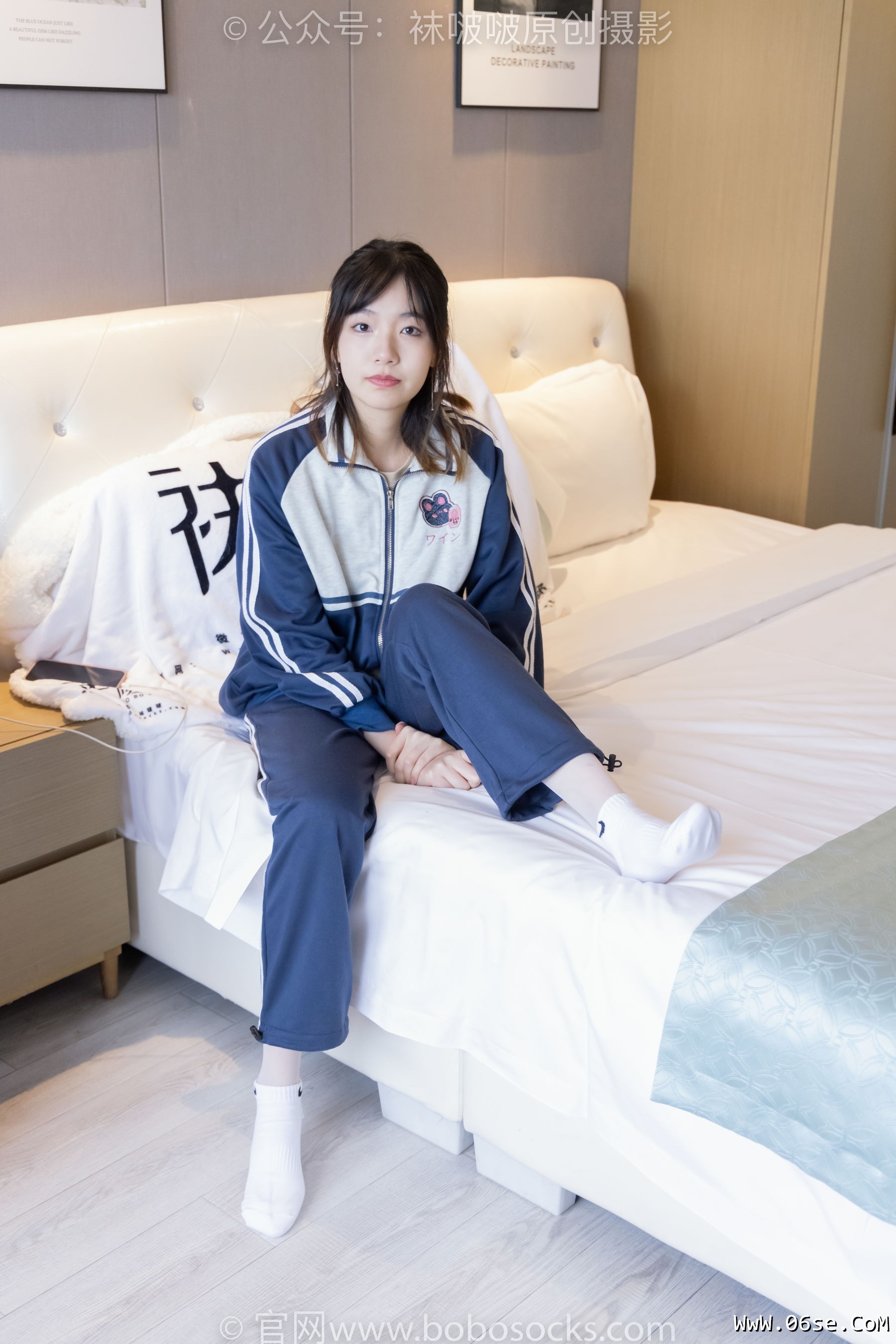 图片[87]-BoBoSocks袜啵啵 No.226 小甜豆-运动鞋、白棉袜、白丝[140P]-六色网