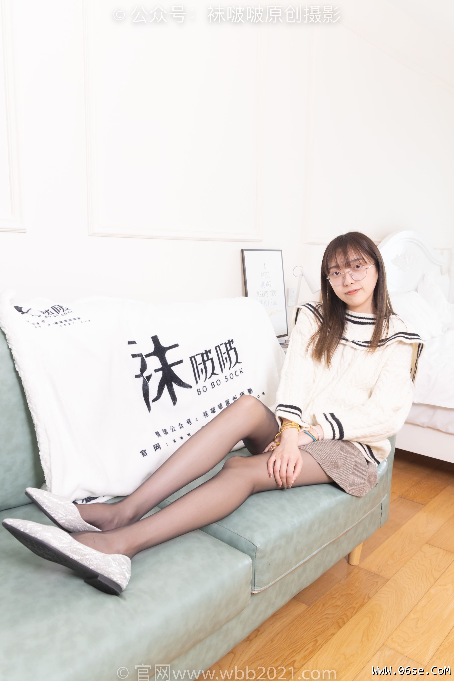 图片[102]-BoBoSocks袜啵啵 No.361 稚予 -高跟凉鞋、平底鞋、超薄黑丝、灰丝[160P]-六色网