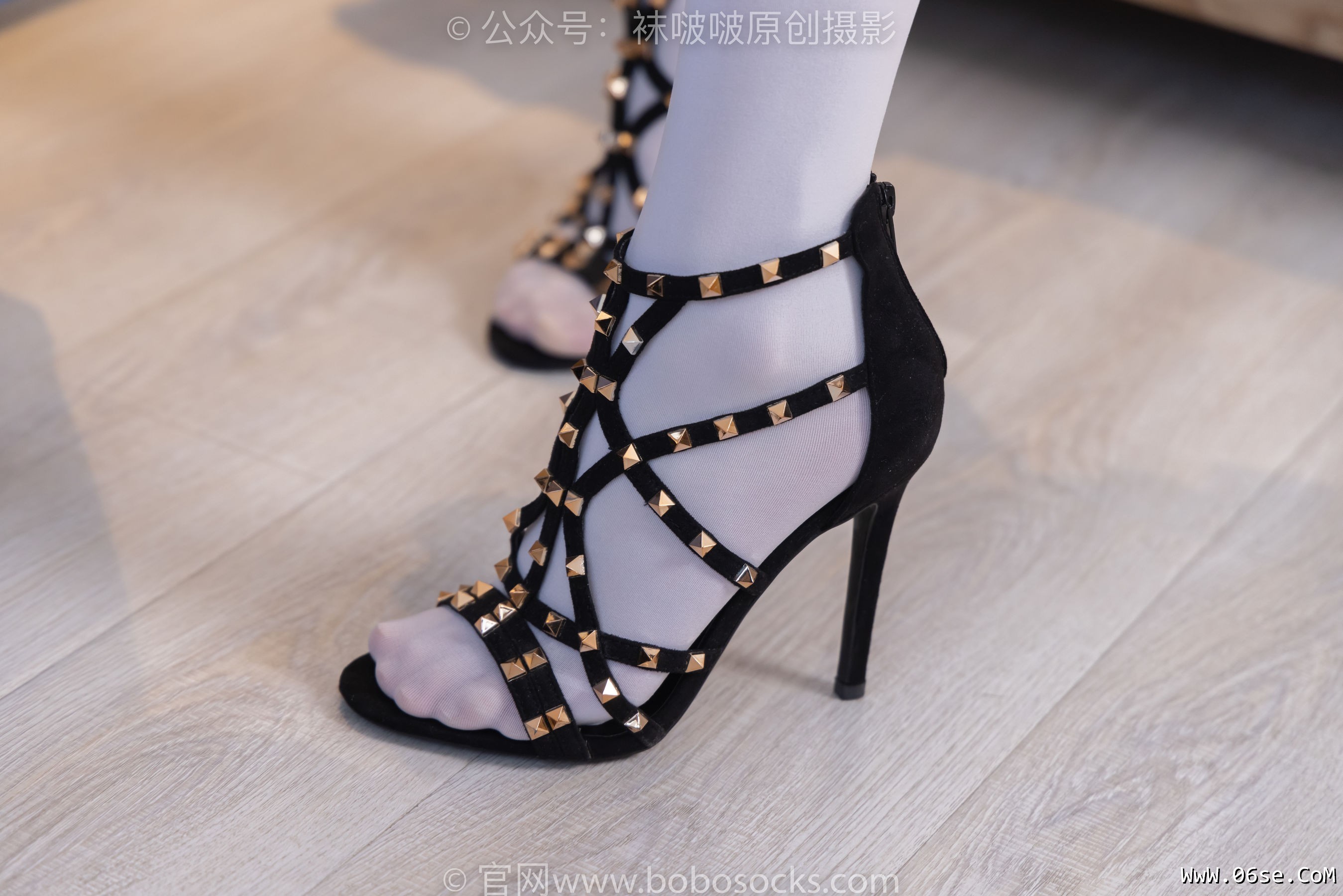 图片[35]-BoBoSocks袜啵啵 No.211 小沫 -高跟鞋、厚白丝[142P]-六色网