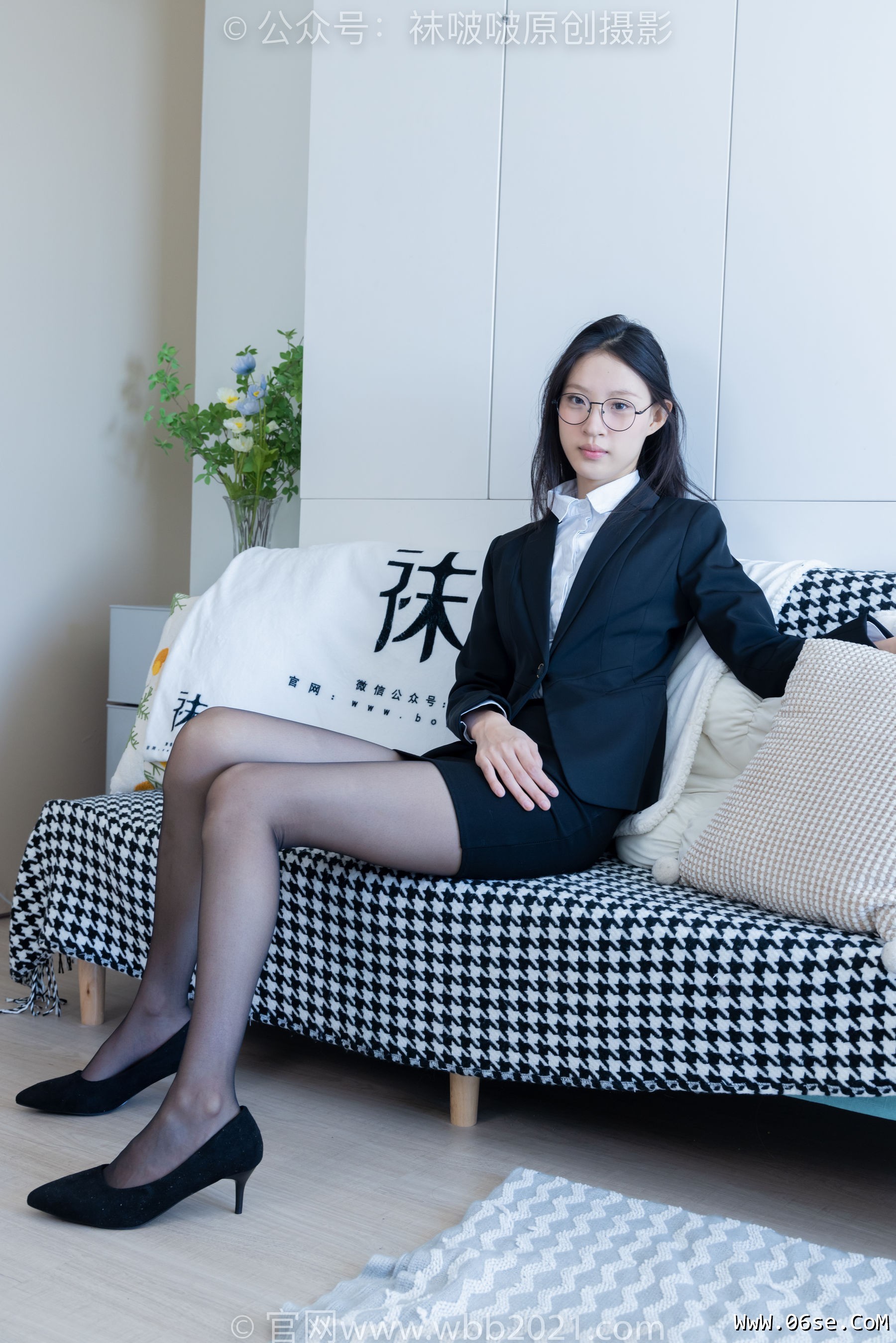 图片[50]-BoBoSocks袜啵啵 No.327 雪糕 -高跟鞋、黑丝、ol风[140P]-六色网