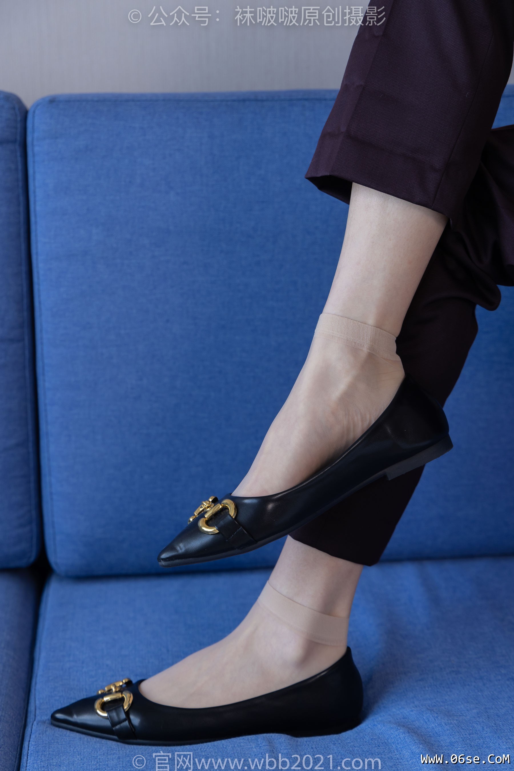 图片[60]-BoBoSocks袜啵啵 No.271 芝士 -平底鞋、短肉丝、银行制服[146P]-六色网