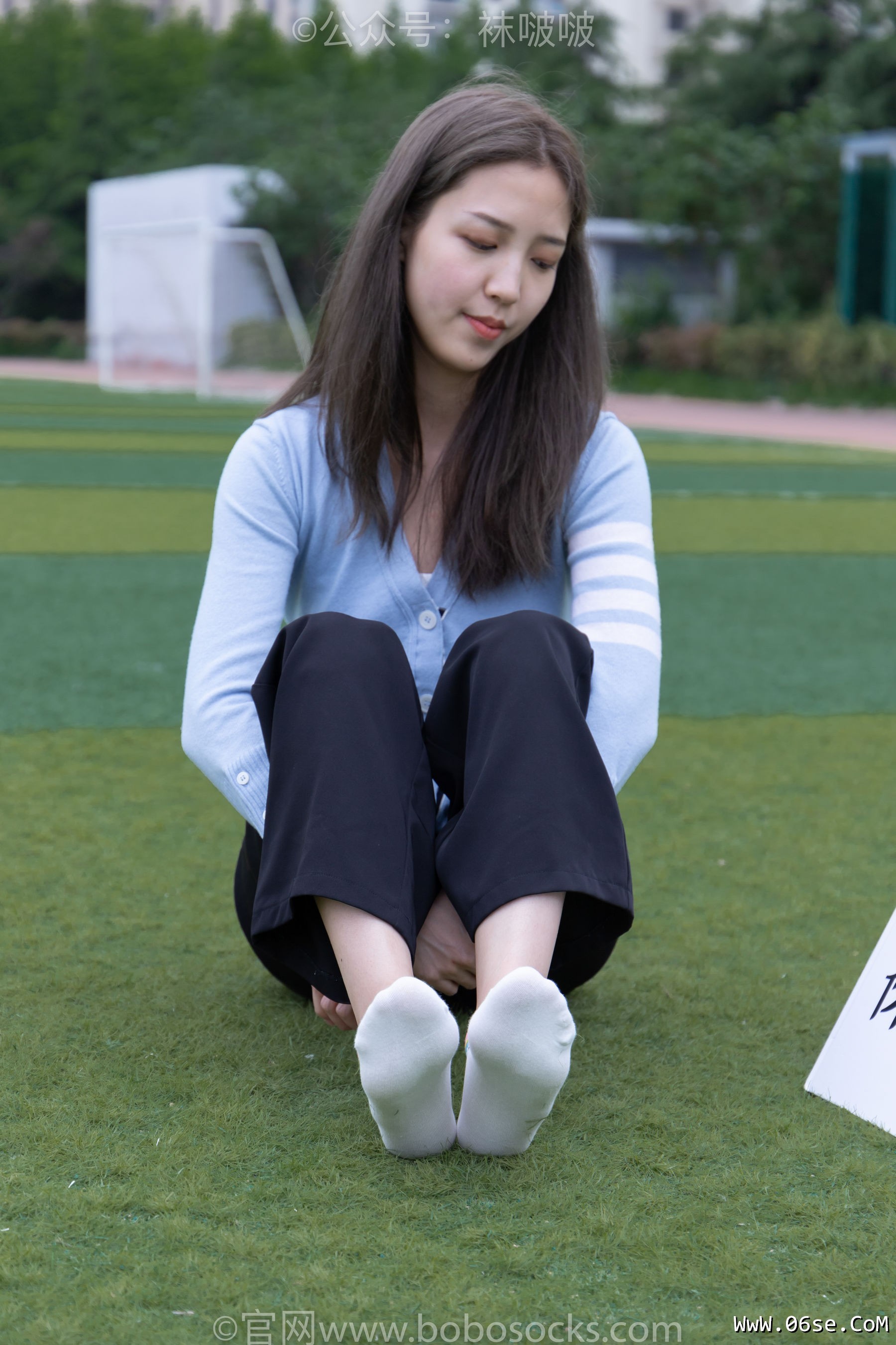 图片[62]-BoBoSocks袜啵啵 No.021 泡芙-板鞋、白棉袜、裸足[131P]-六色网