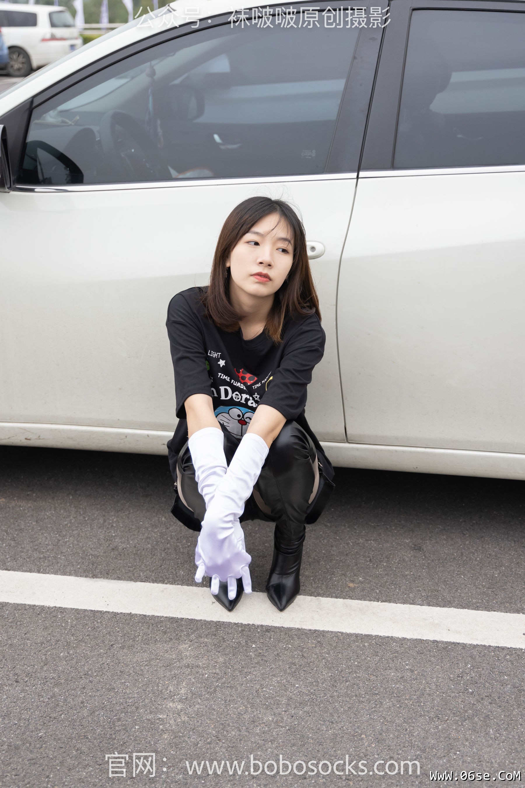 图片[78]-BoBoSocks袜啵啵 No.146 小甜豆-高跟长靴、黑色踩脚裤、肉丝[154P]-六色网