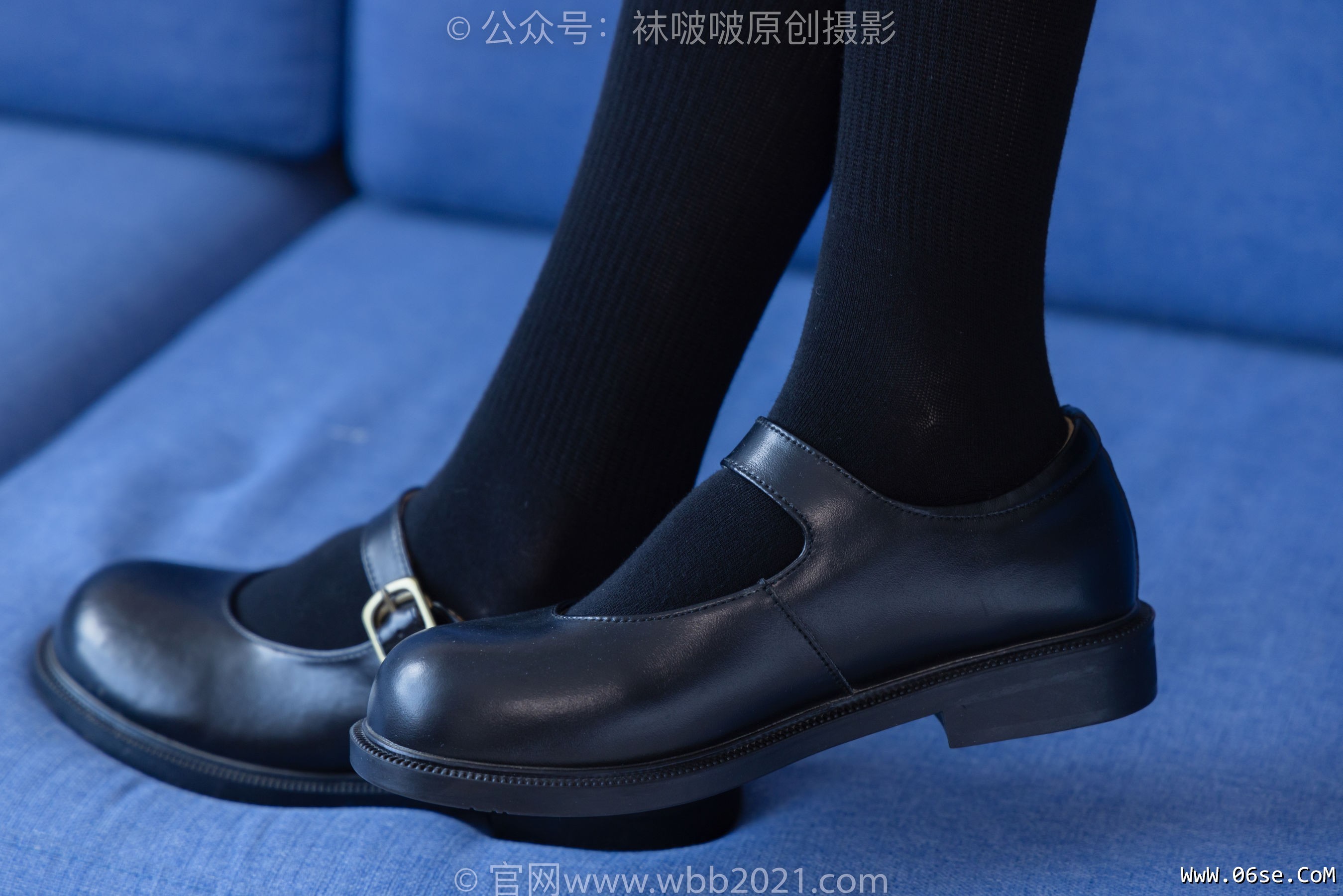 图片[51]-BoBoSocks袜啵啵 No.268 芝士 -黑皮鞋、绑带黑棉袜、学院制服[139P]-六色网