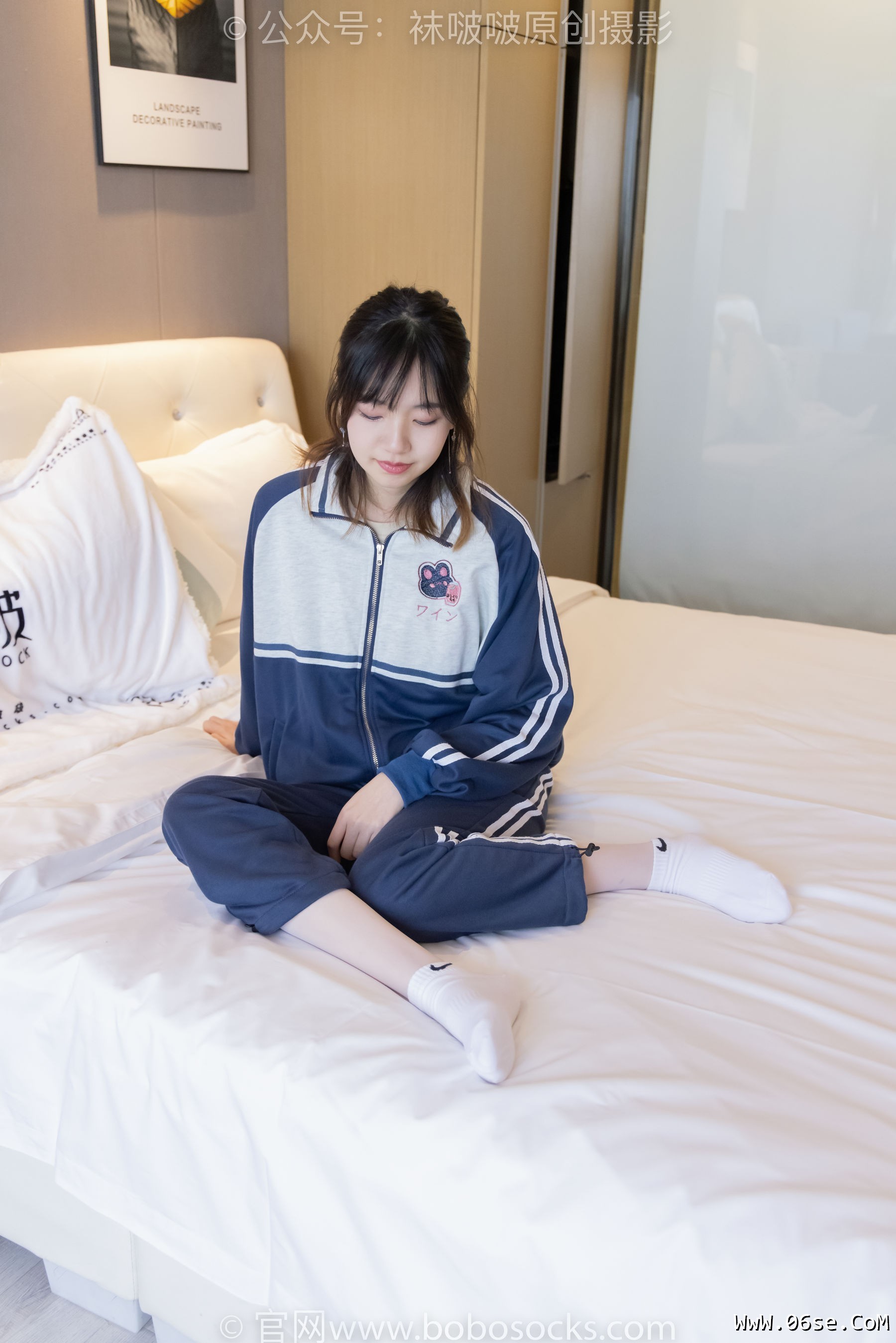 图片[115]-BoBoSocks袜啵啵 No.226 小甜豆-运动鞋、白棉袜、白丝[140P]-六色网