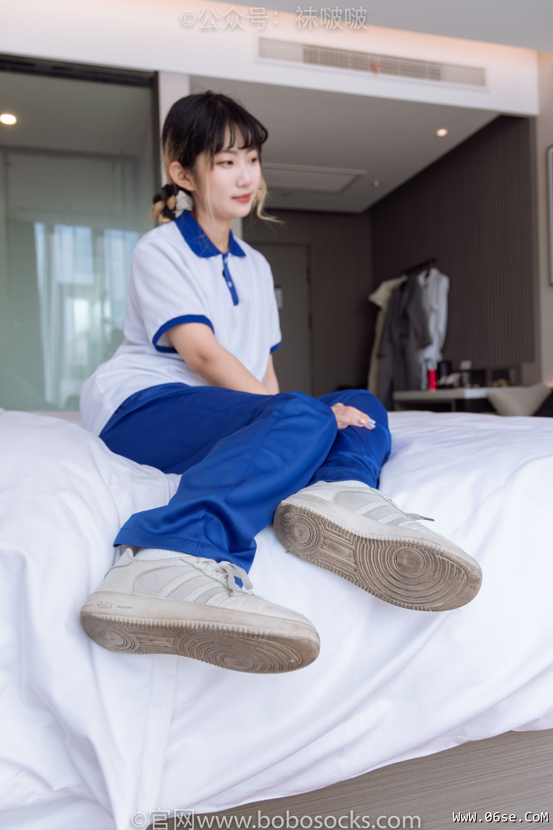 图片[21]-BoBoSocks袜啵啵 No.042 砂糖-校服、板鞋、白棉袜、油亮白丝[139P]-六色网