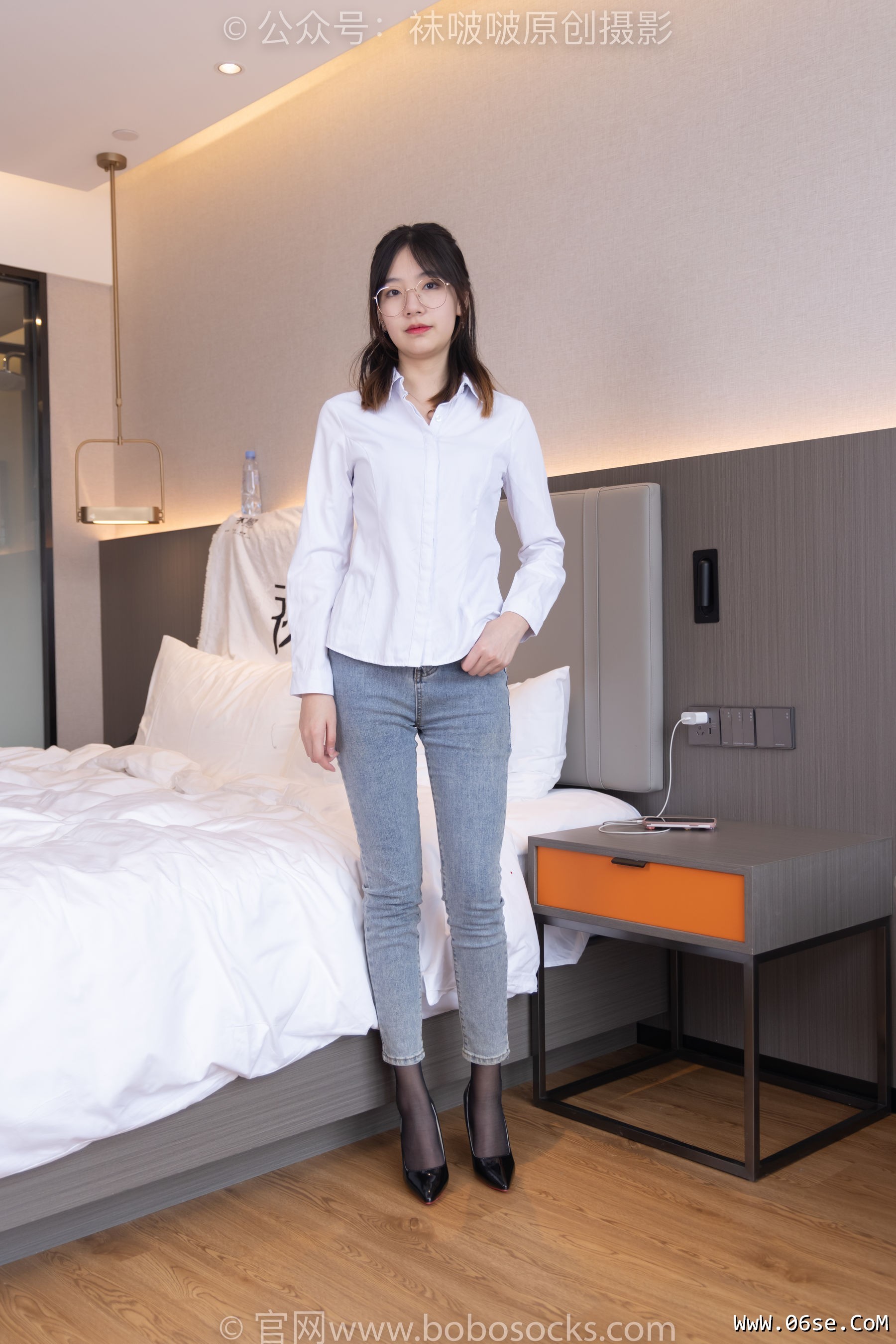 BoBoSocks袜啵啵 No.181 小甜豆-高跟鞋、黑丝、裤里丝[134P]-六色网