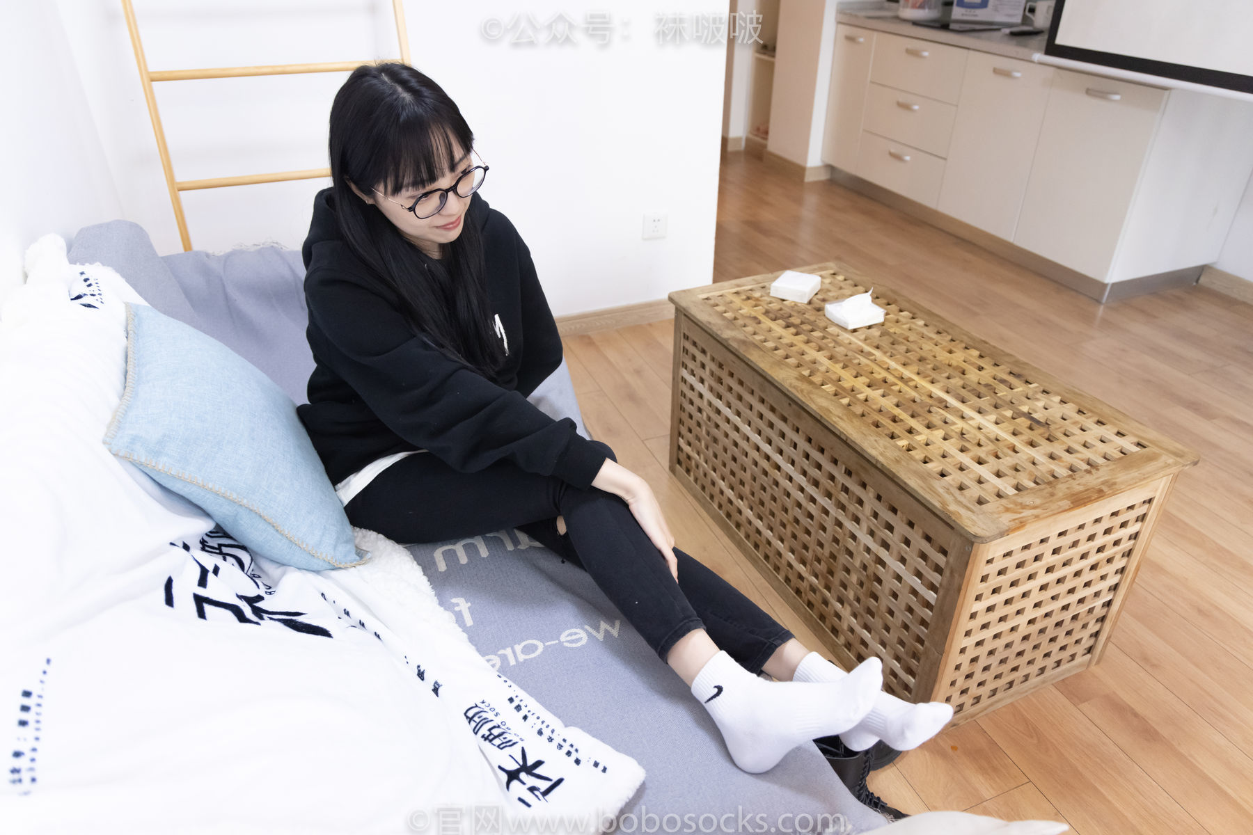图片[103]-BoBoSocks袜啵啵 No.061 稚予-短靴、白棉袜、裸足[145P]-六色网