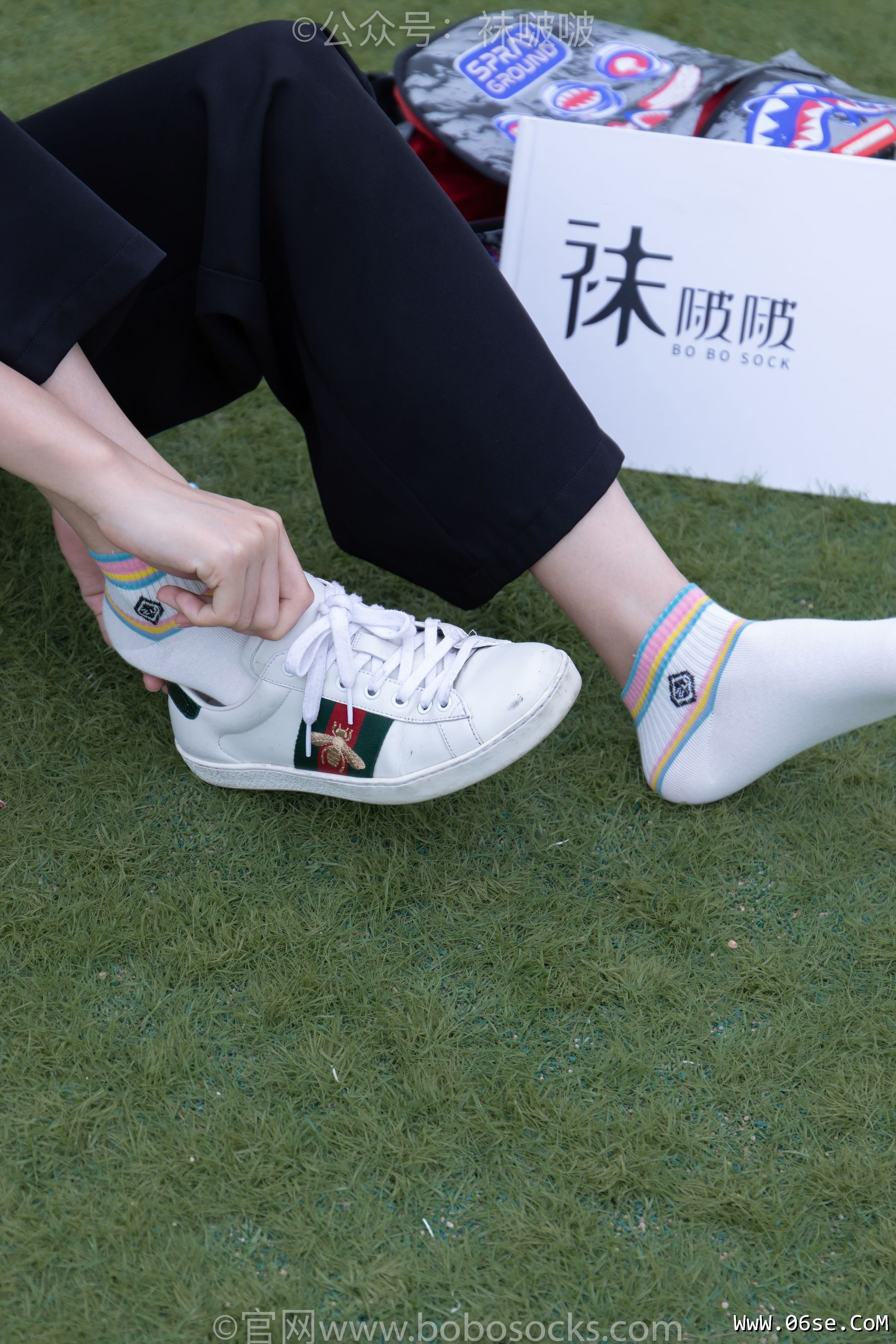 图片[127]-BoBoSocks袜啵啵 No.021 泡芙-板鞋、白棉袜、裸足[131P]-六色网