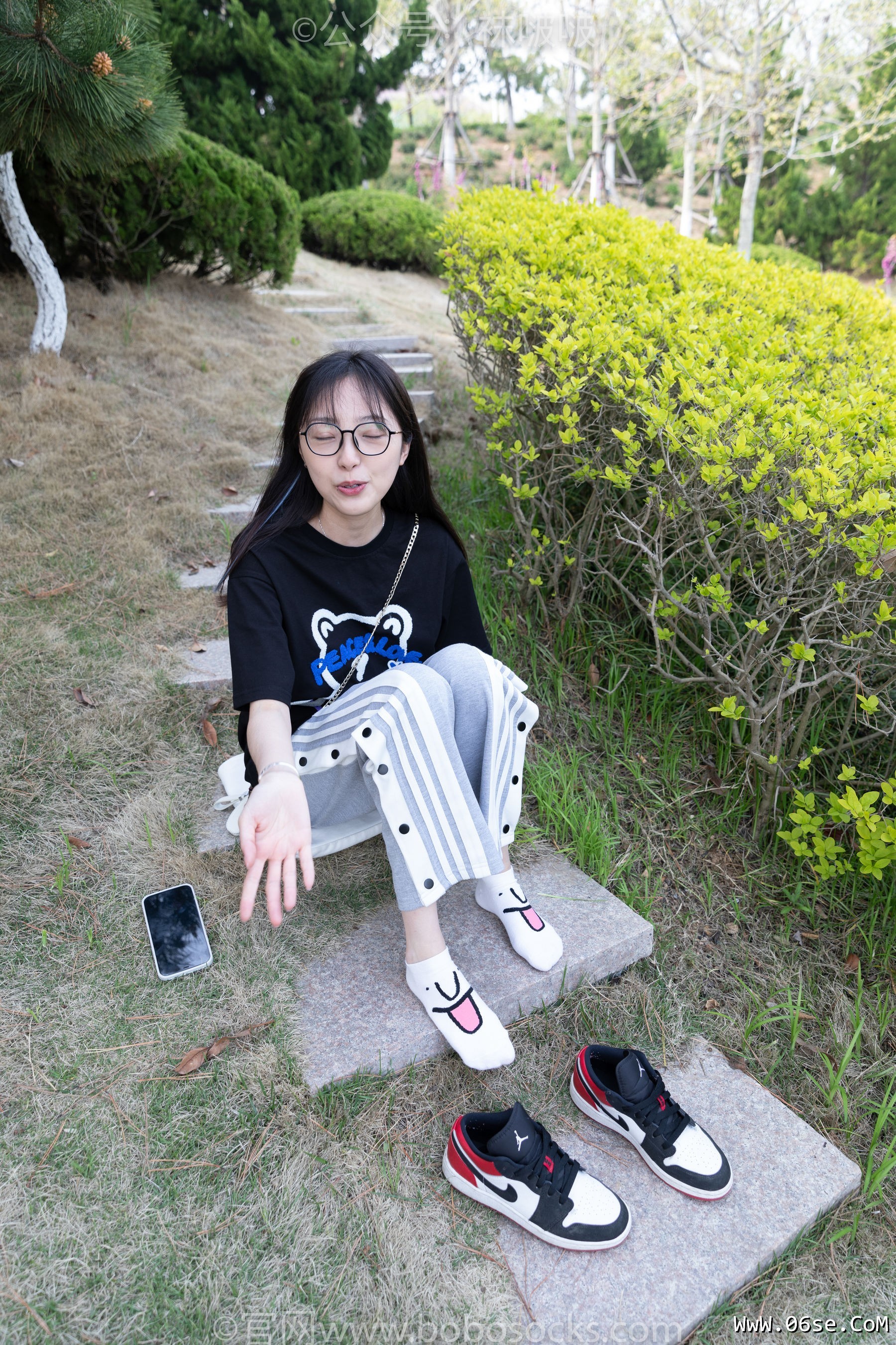 图片[52]-BoBoSocks袜啵啵 No.023 稚予-AJ、白色短棉袜、裸足[119P]-六色网