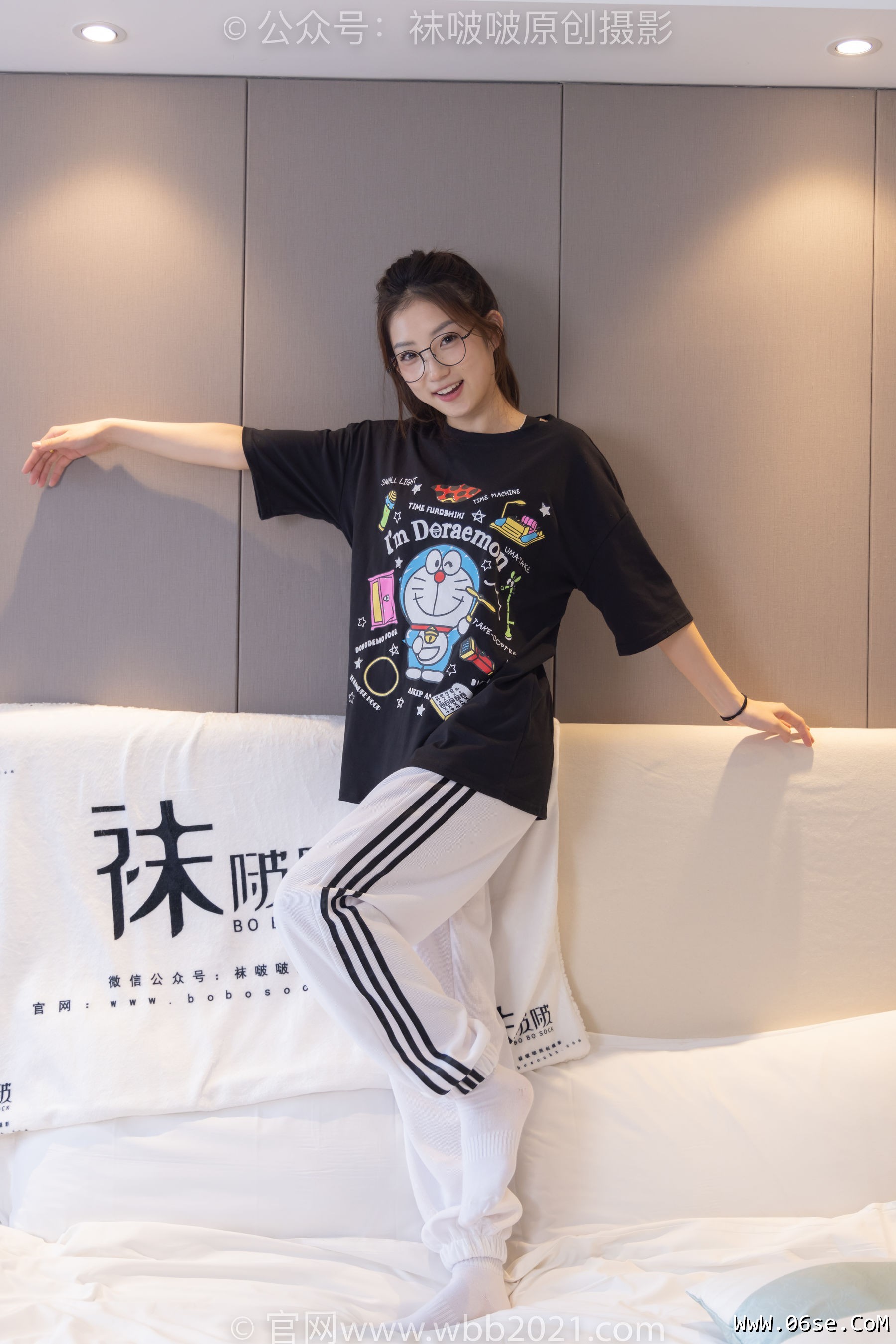 图片[36]-BoBoSocks袜啵啵 No.382 小沫 -板鞋、白棉袜[143P]-六色网