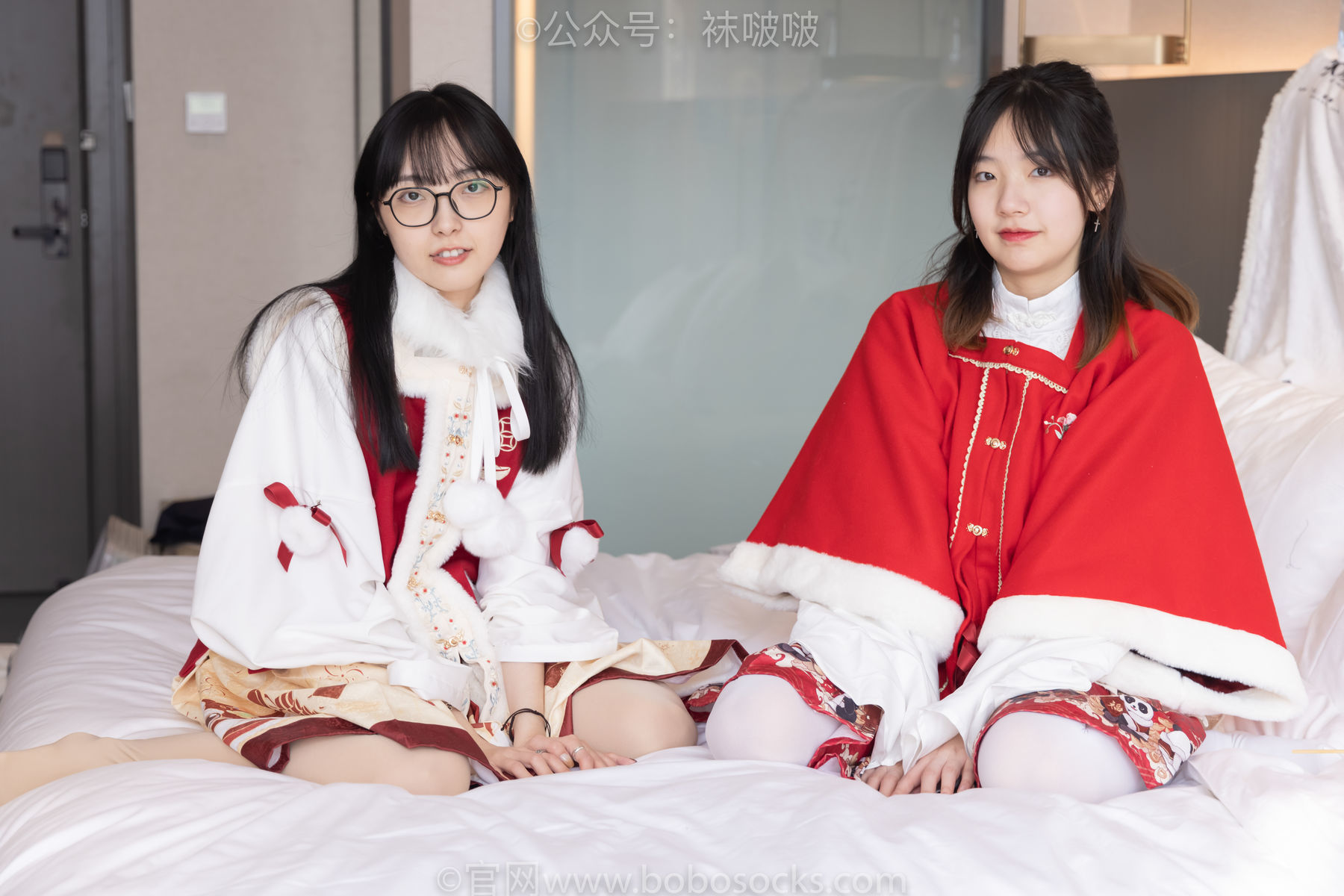 图片[102]-BoBoSocks袜啵啵 No.054 小甜豆与稚予-给大家拜年啦[139P]-六色网