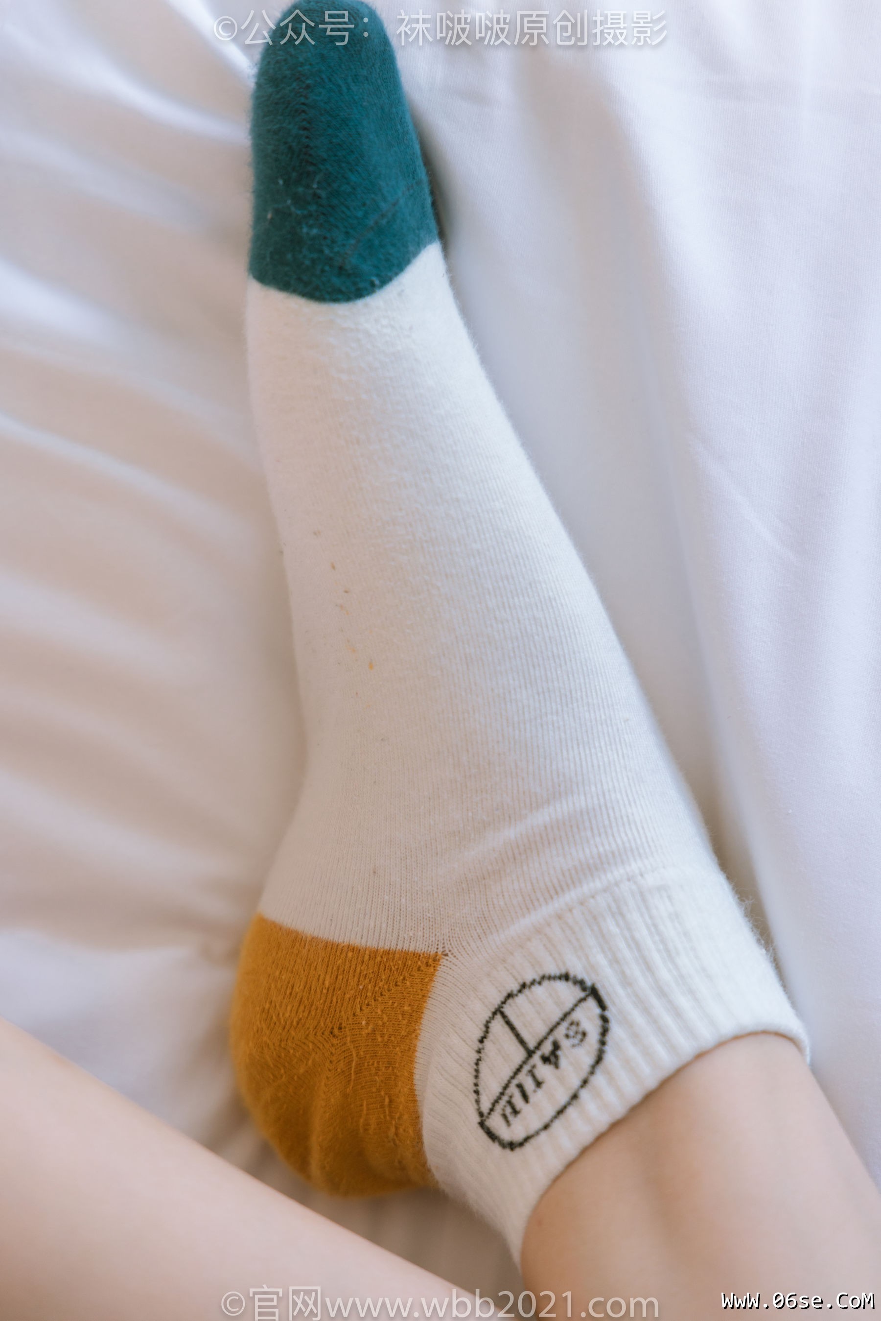 图片[3]-BoBoSocks袜啵啵 No.336 小甜豆 -校服、帆布鞋、白棉袜、裸足[140P]-六色网