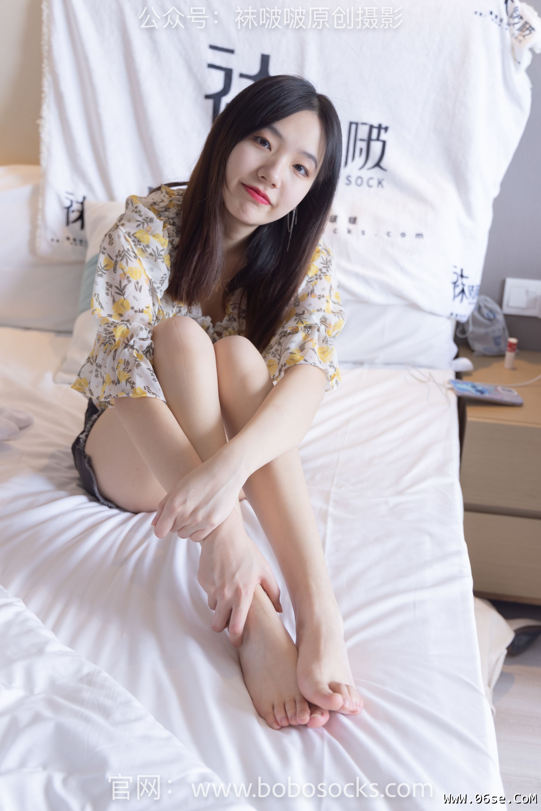 图片[53]-BoBoSocks袜啵啵 No.136 小甜豆-高跟长靴、白棉袜、裸足[200P]-六色网
