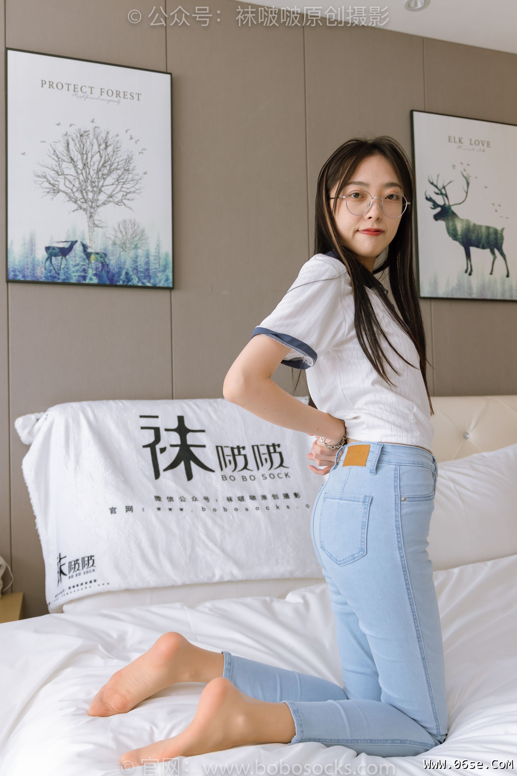 图片[129]-BoBoSocks袜啵啵 No.161 稚予-贝壳头板鞋、肉丝、裤里丝[140P]-六色网