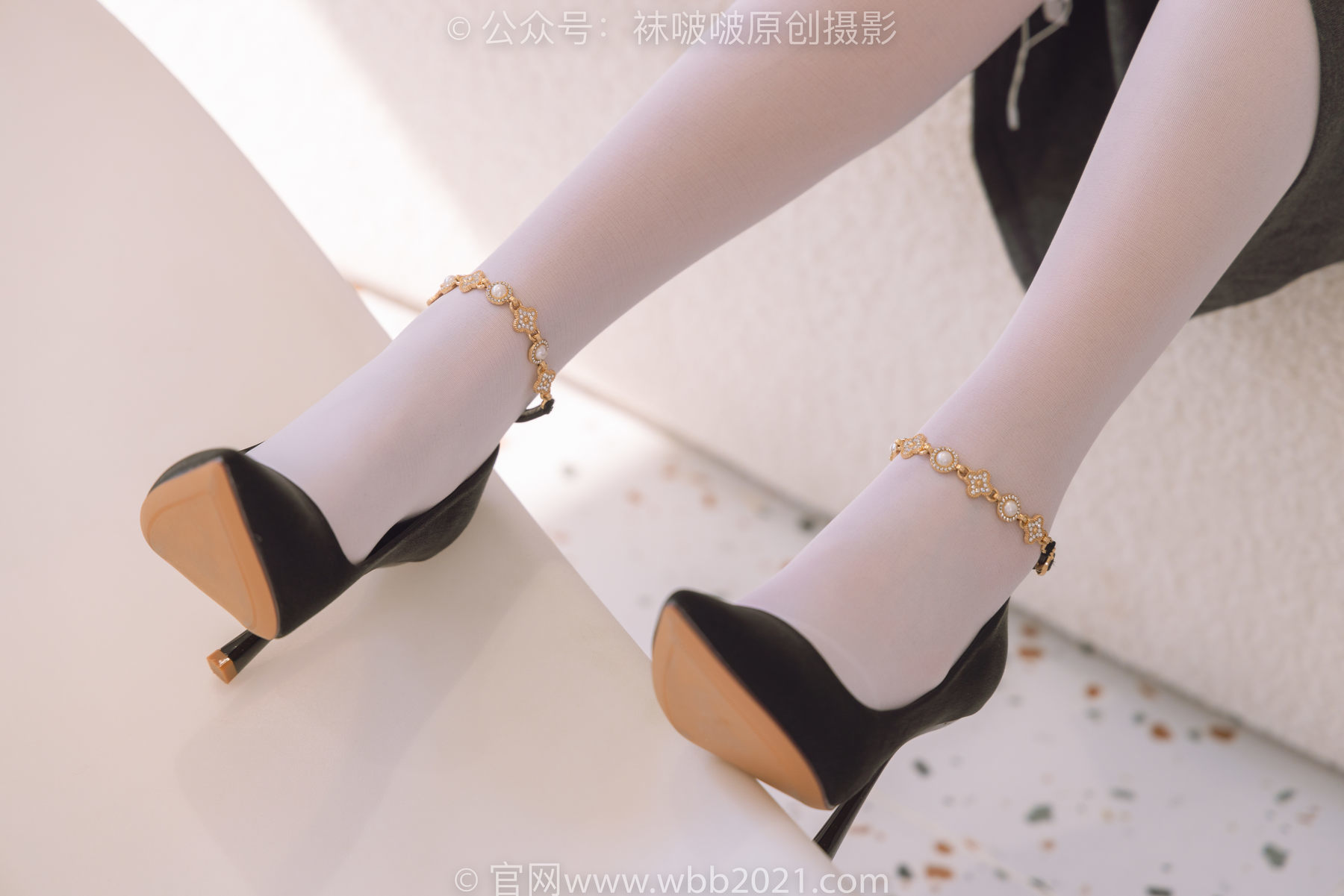 图片[90]-BoBoSocks袜啵啵 No.242 小甜豆-高跟鞋、厚白丝[140P]-六色网