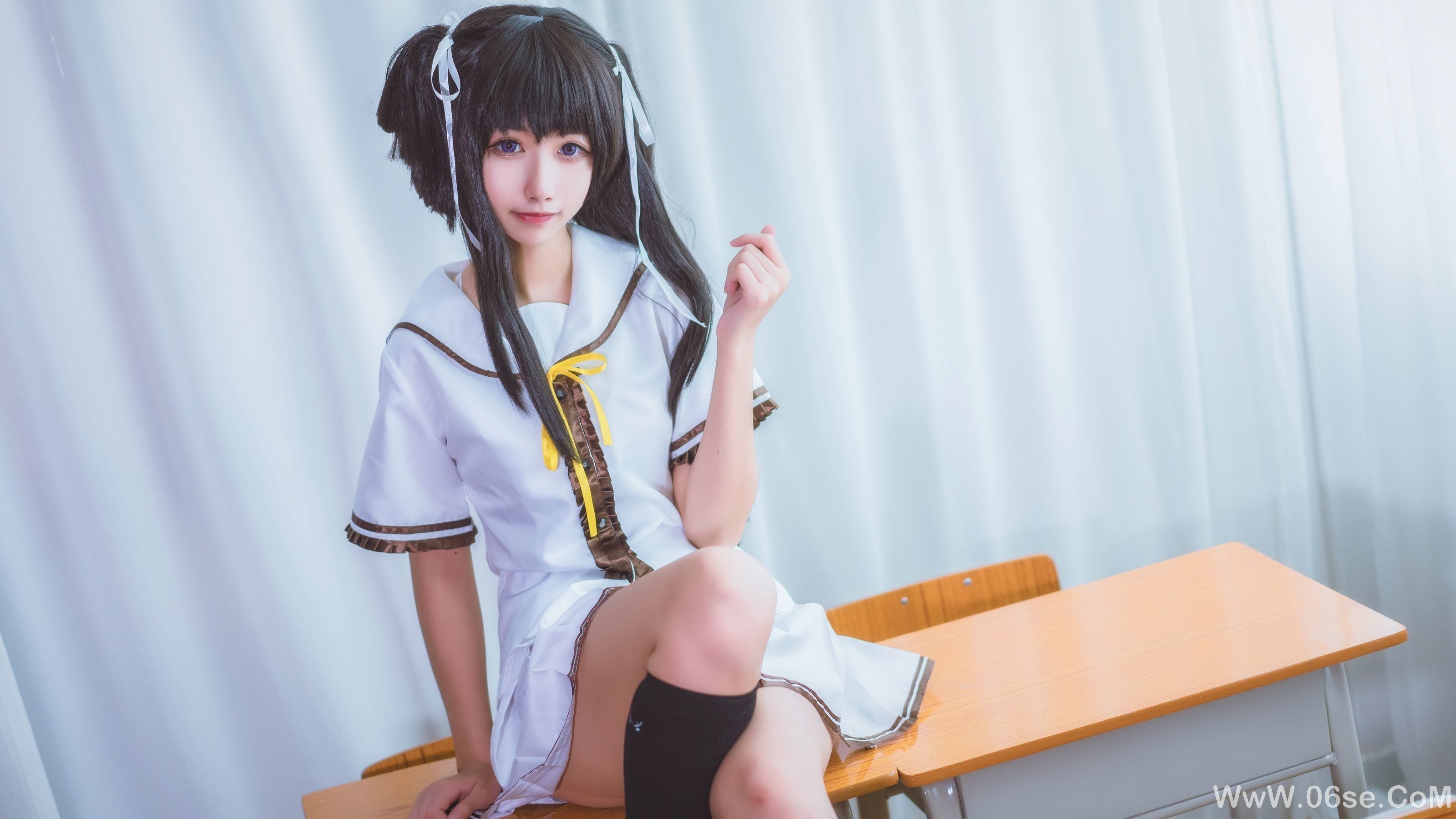 图片[14]-微博妹子Momoko葵葵 铃白[21P]-六色网