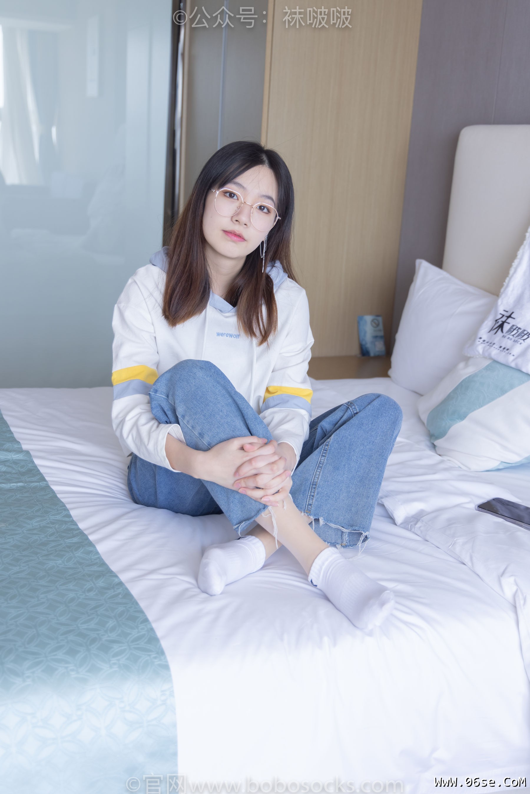 图片[53]-BoBoSocks袜啵啵 No.080 小甜豆-帆布鞋、白棉袜、肉丝[140P]-六色网