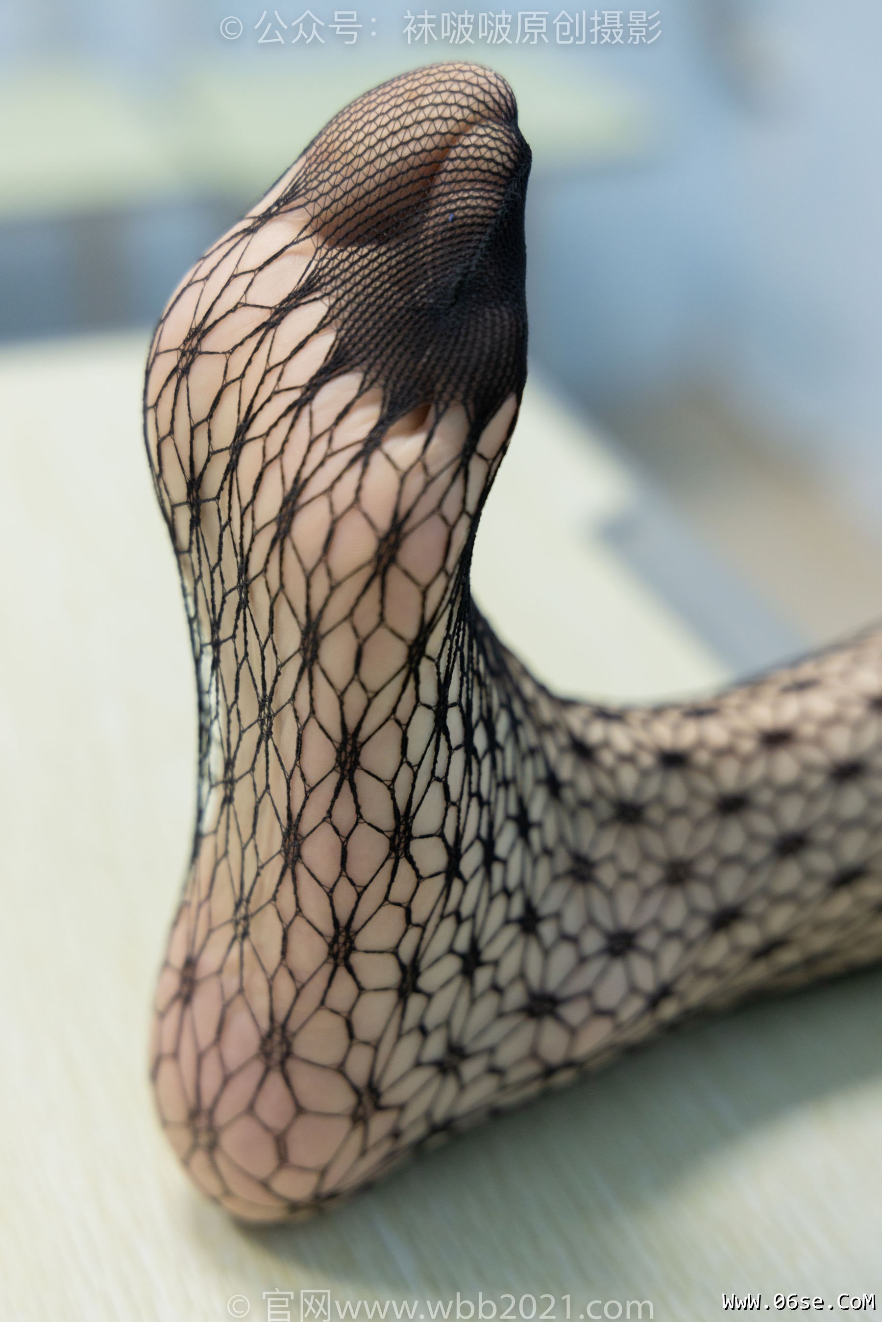 图片[65]-BoBoSocks袜啵啵 No.375 小甜豆 -高跟鞋、黑色蕾丝网袜、校服裤里丝[160P]-六色网
