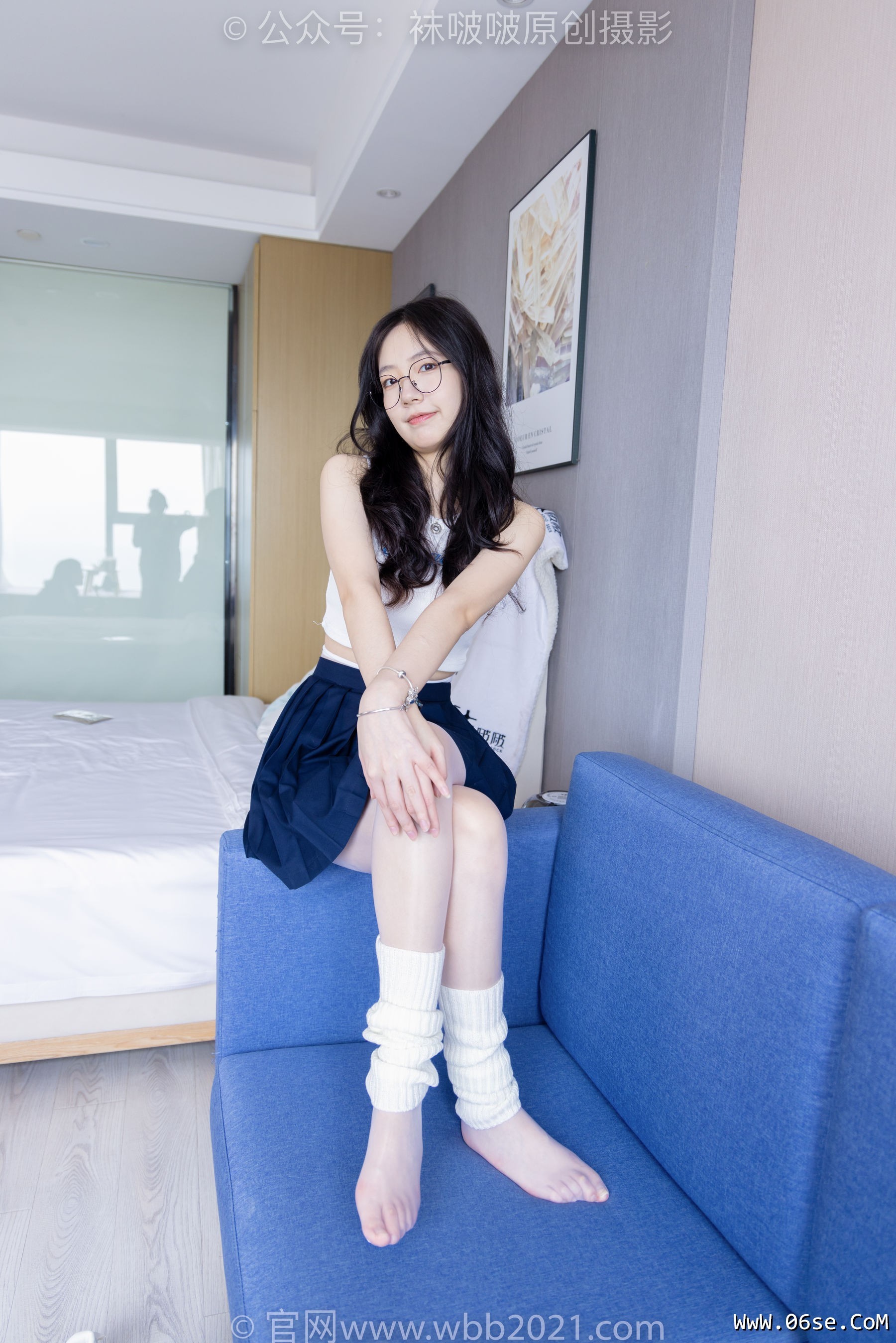 图片[69]-BoBoSocks袜啵啵 No.305 小甜豆 -运动鞋、人字拖、袜套、油亮白丝[140P]-六色网