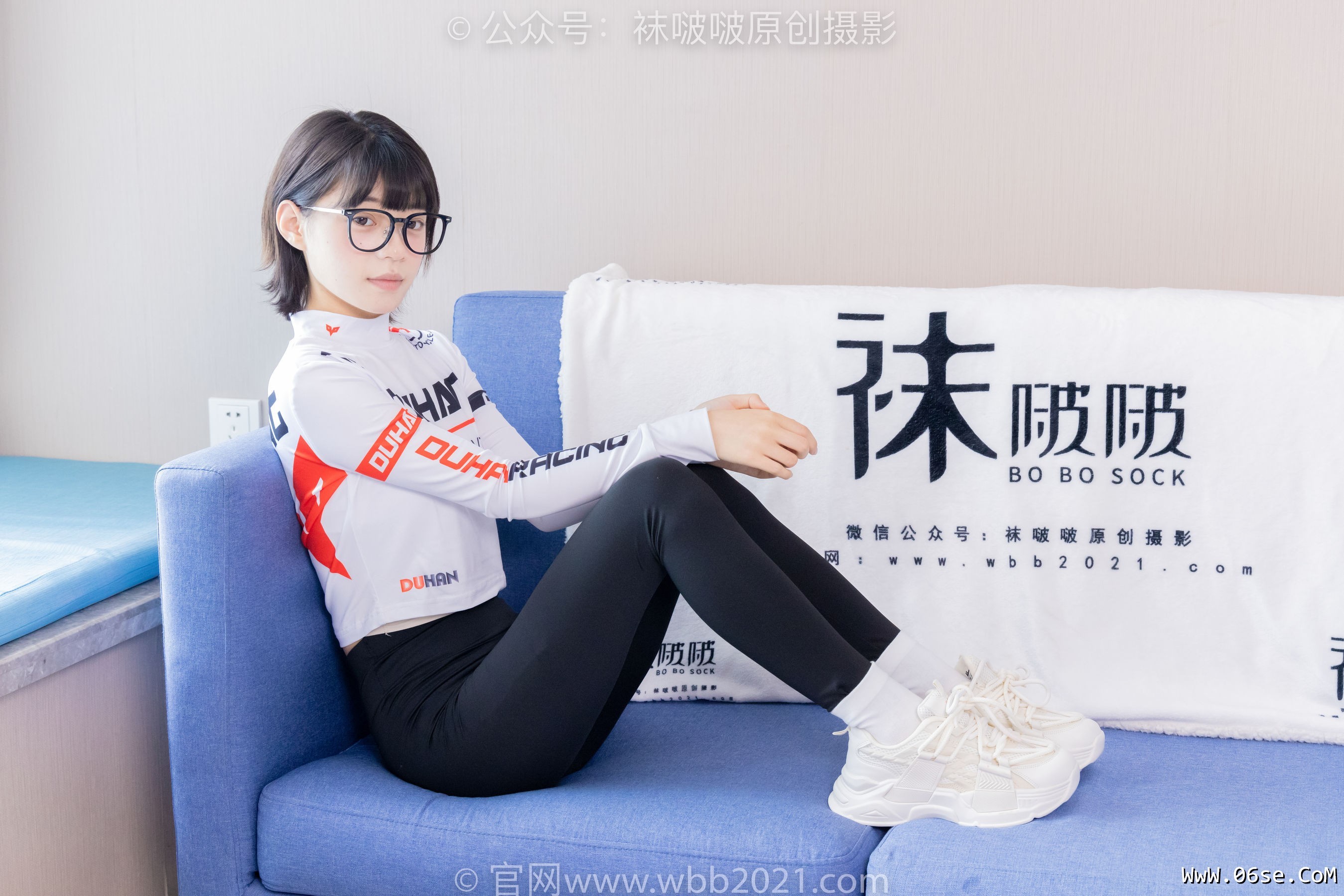 图片[86]-BoBoSocks袜啵啵 No.410 糯米 -运动鞋、白棉袜、肉丝、瑜伽裤裤里丝[145P]-六色网