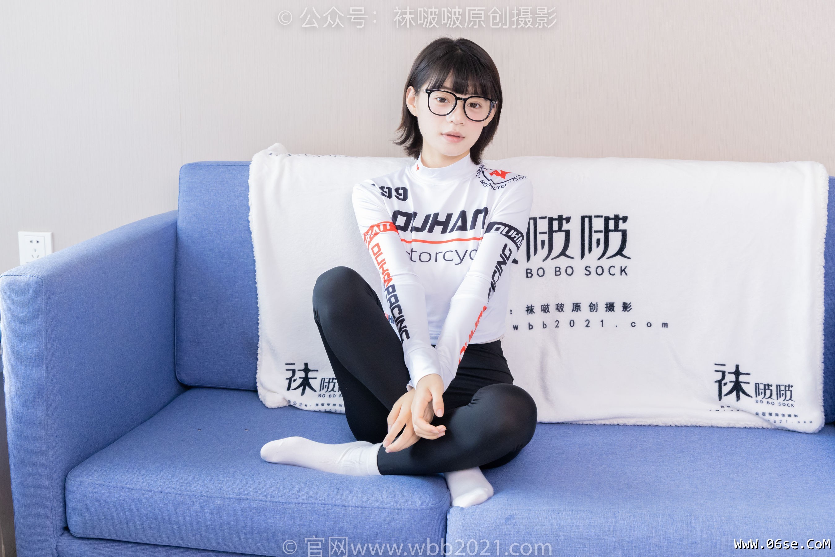 图片[99]-BoBoSocks袜啵啵 No.410 糯米 -运动鞋、白棉袜、肉丝、瑜伽裤裤里丝[145P]-六色网