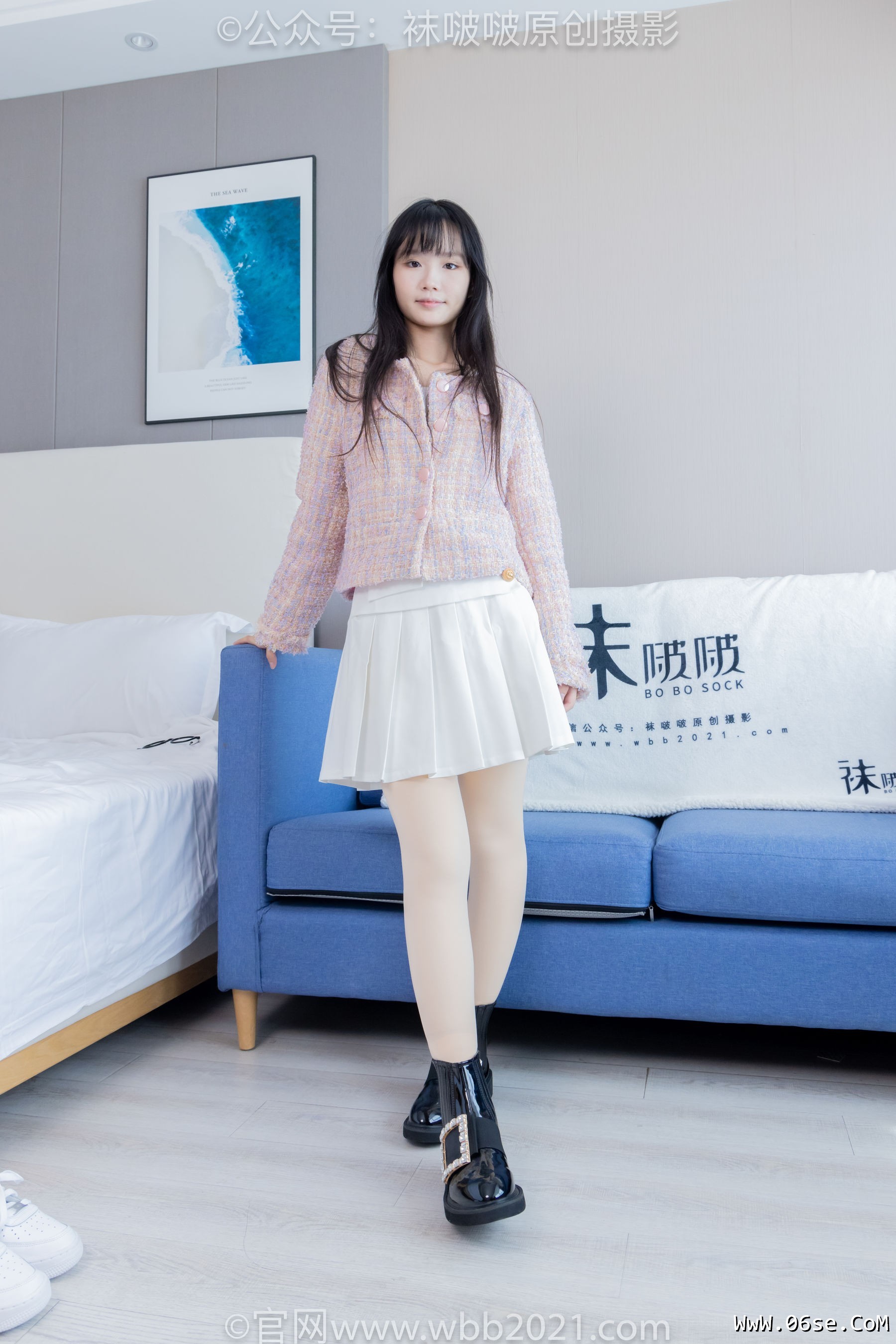图片[63]-BoBoSocks袜啵啵 No.438 甜甜圈 -皮鞋、板鞋、白棉袜、黑色踩脚袜[150P]-六色网