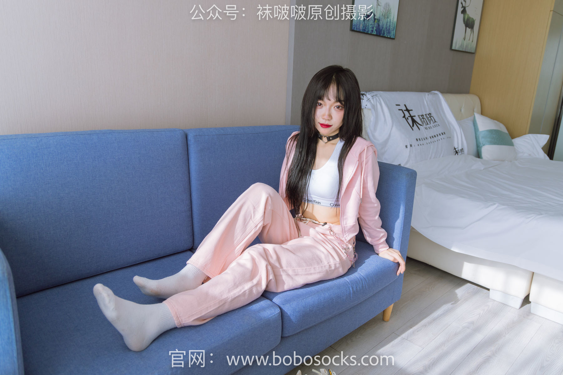 图片[81]-BoBoSocks袜啵啵 No.141 周周-运动鞋、白棉袜、裸足[140P]-六色网