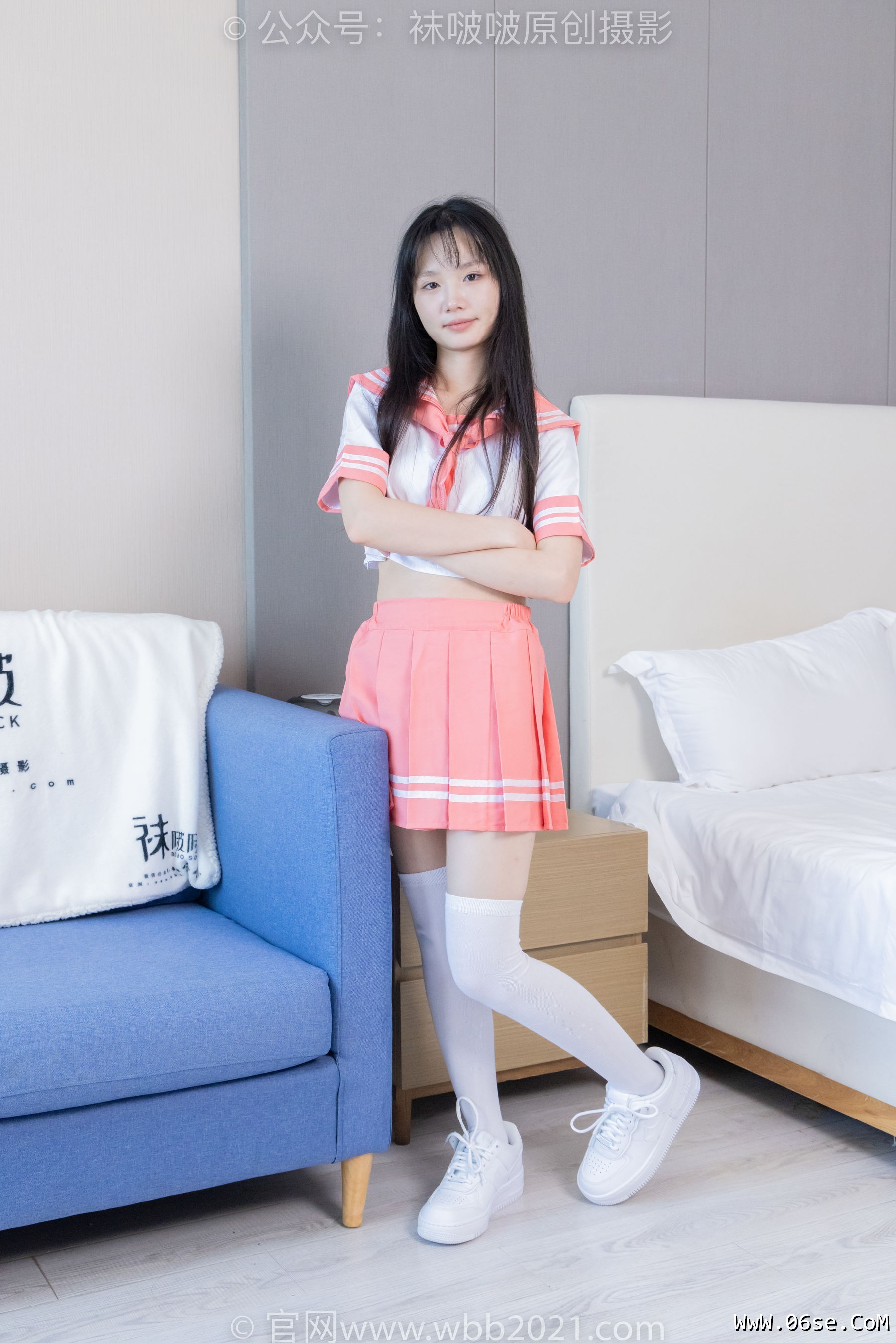 图片[94]-BoBoSocks袜啵啵 No.429 甜甜圈 -板鞋、白棉袜、过膝白棉袜[159P]-六色网