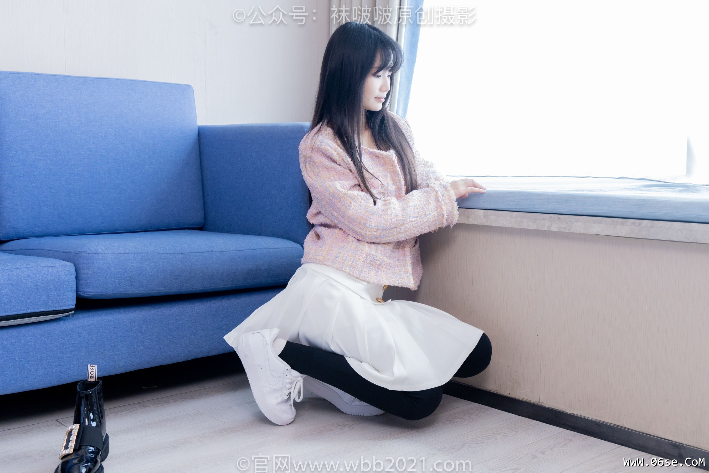 图片[53]-BoBoSocks袜啵啵 No.438 甜甜圈 -皮鞋、板鞋、白棉袜、黑色踩脚袜[150P]-六色网