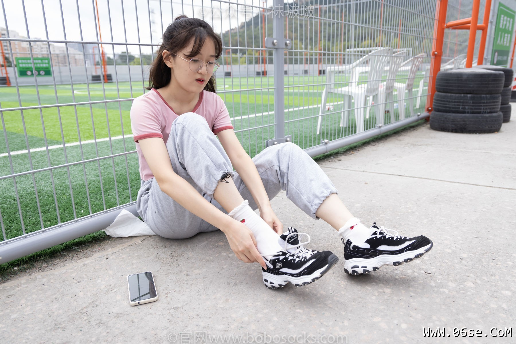 图片[48]-BoBoSocks袜啵啵 No.016 熊熊-斯凯奇运动鞋、棉袜、裸足[147P]-六色网