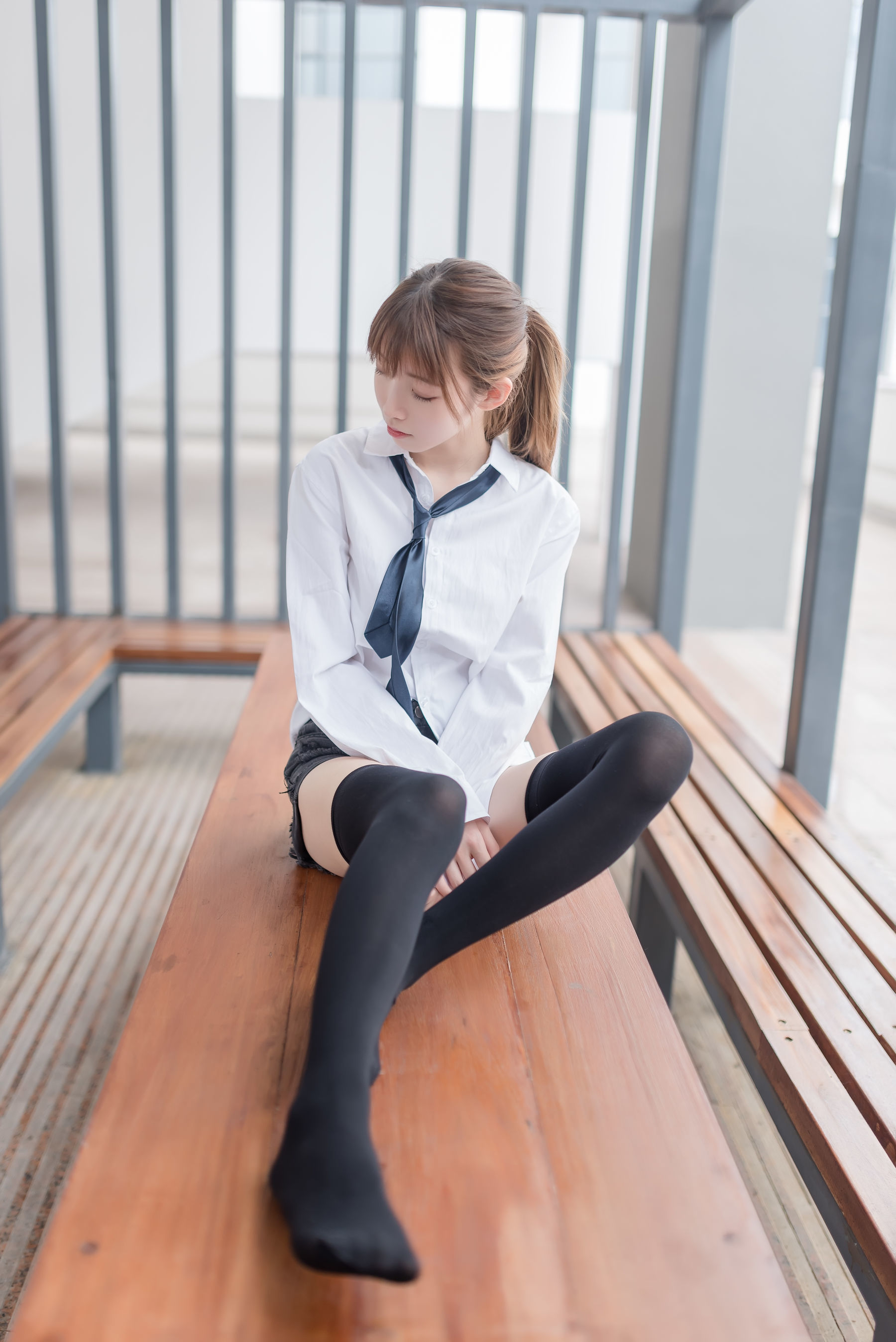 图片[18]-喵糖映画 VOL.431 热裤女孩 [49P]-六色网