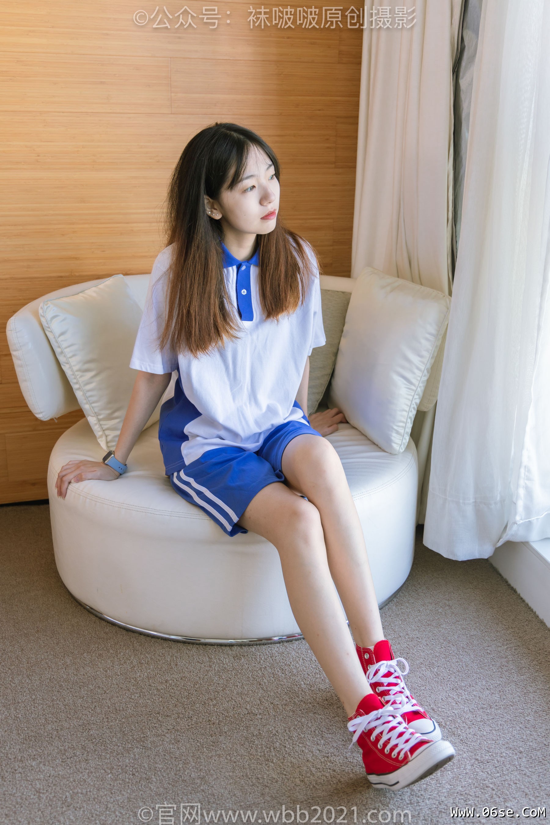 图片[48]-BoBoSocks袜啵啵 No.336 小甜豆 -校服、帆布鞋、白棉袜、裸足[140P]-六色网