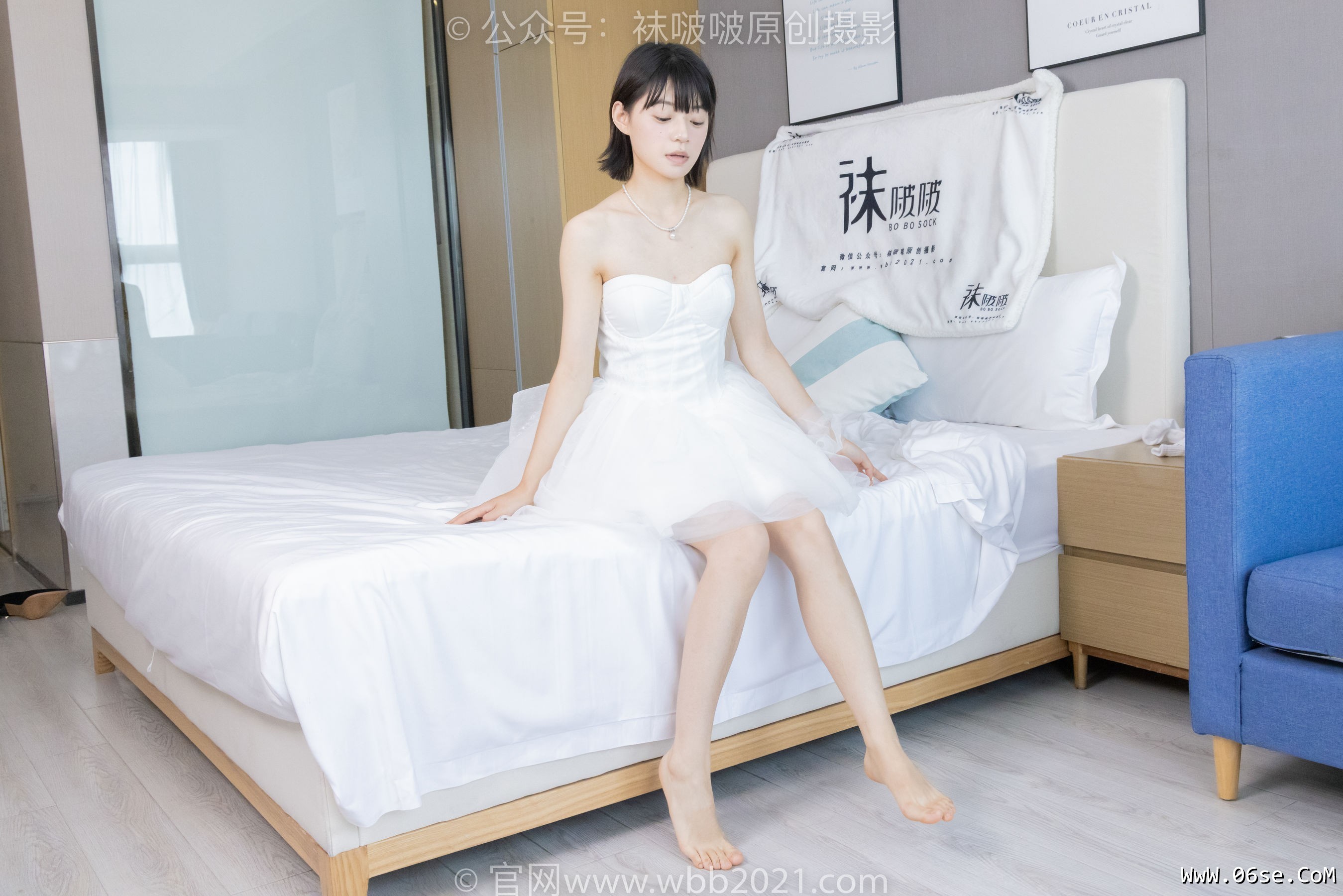 图片[37]-BoBoSocks袜啵啵 No.443 糯米 -高跟鞋、白丝、裸足[139P]-六色网