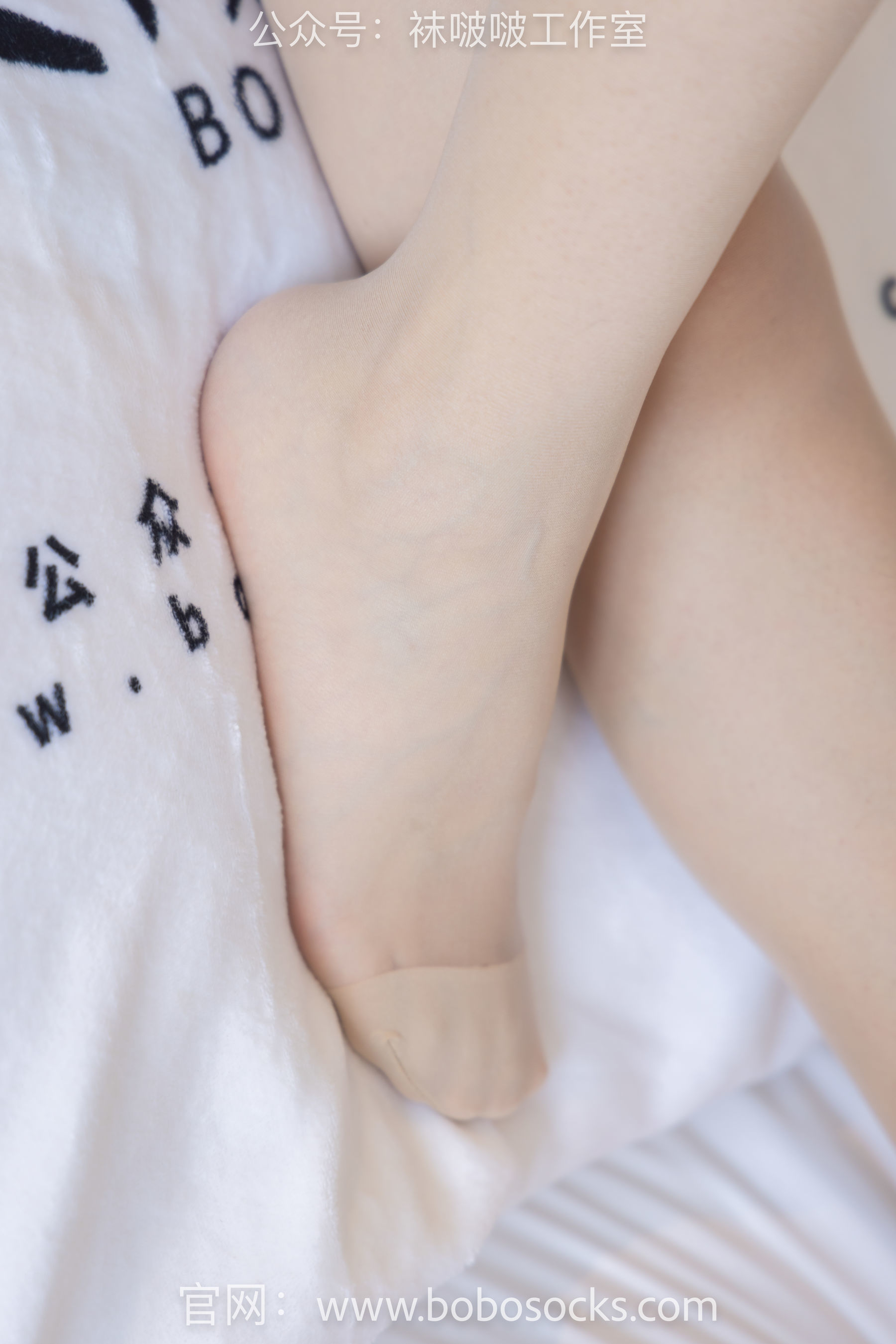 图片[107]-BoBoSocks袜啵啵 No.107 小安-平底鞋、白棉袜、肉丝[140P]-六色网