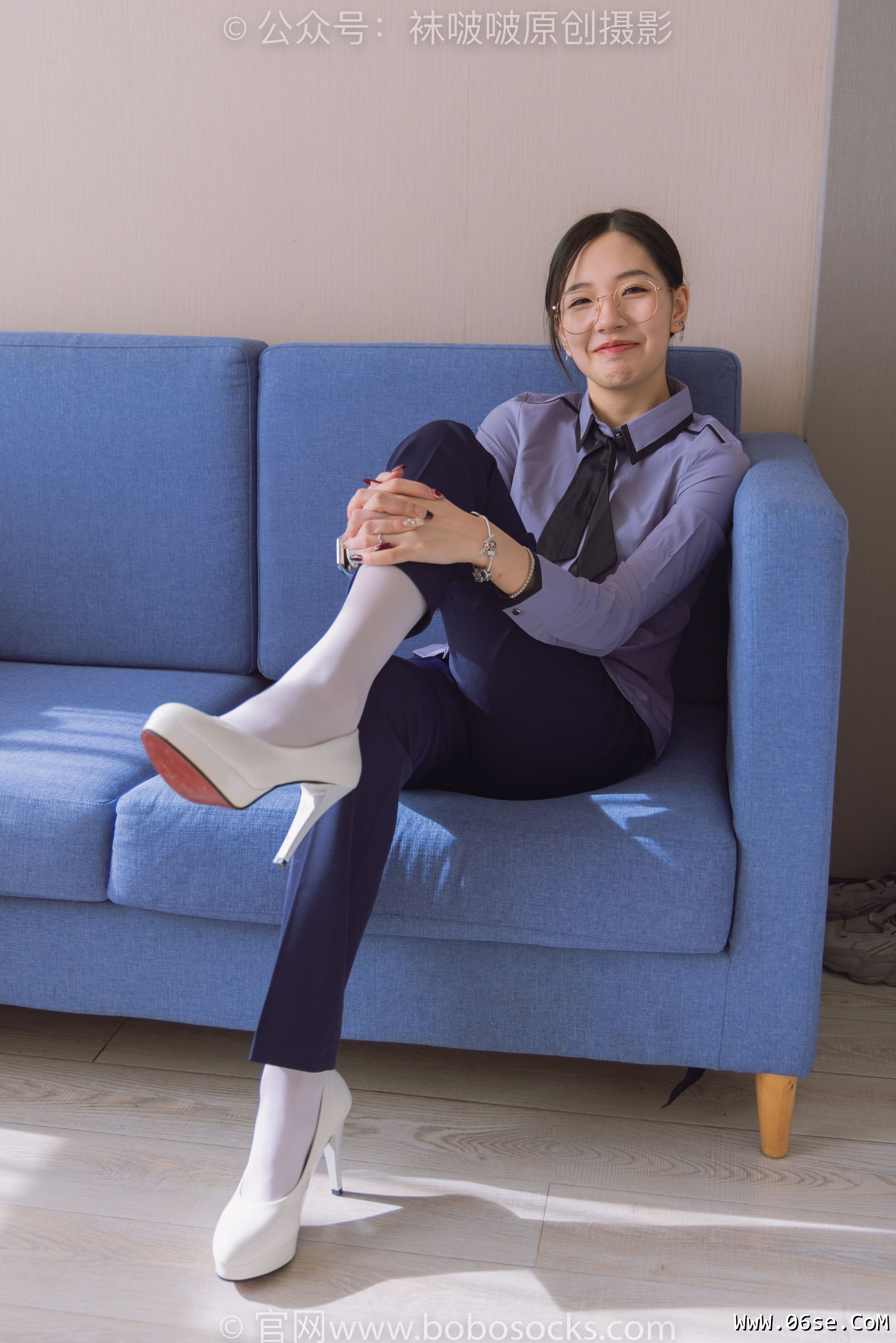 图片[72]-BoBoSocks袜啵啵 No.178 小甜豆-高跟鞋、厚白丝、ol风裤里丝[140P]-六色网
