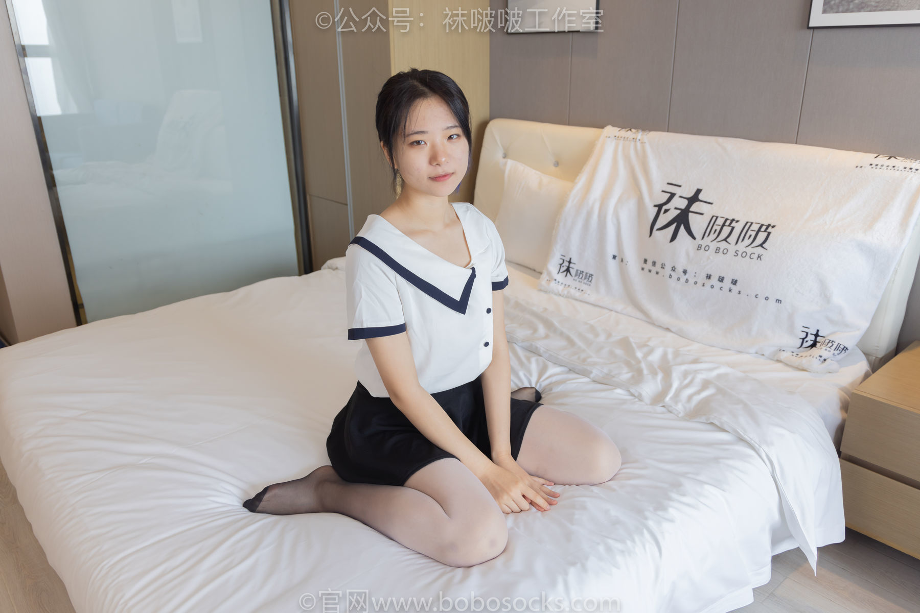 图片[72]-BoBoSocks袜啵啵 No.089 小淳-高跟鞋、黑白渐变丝袜[140P]-六色网