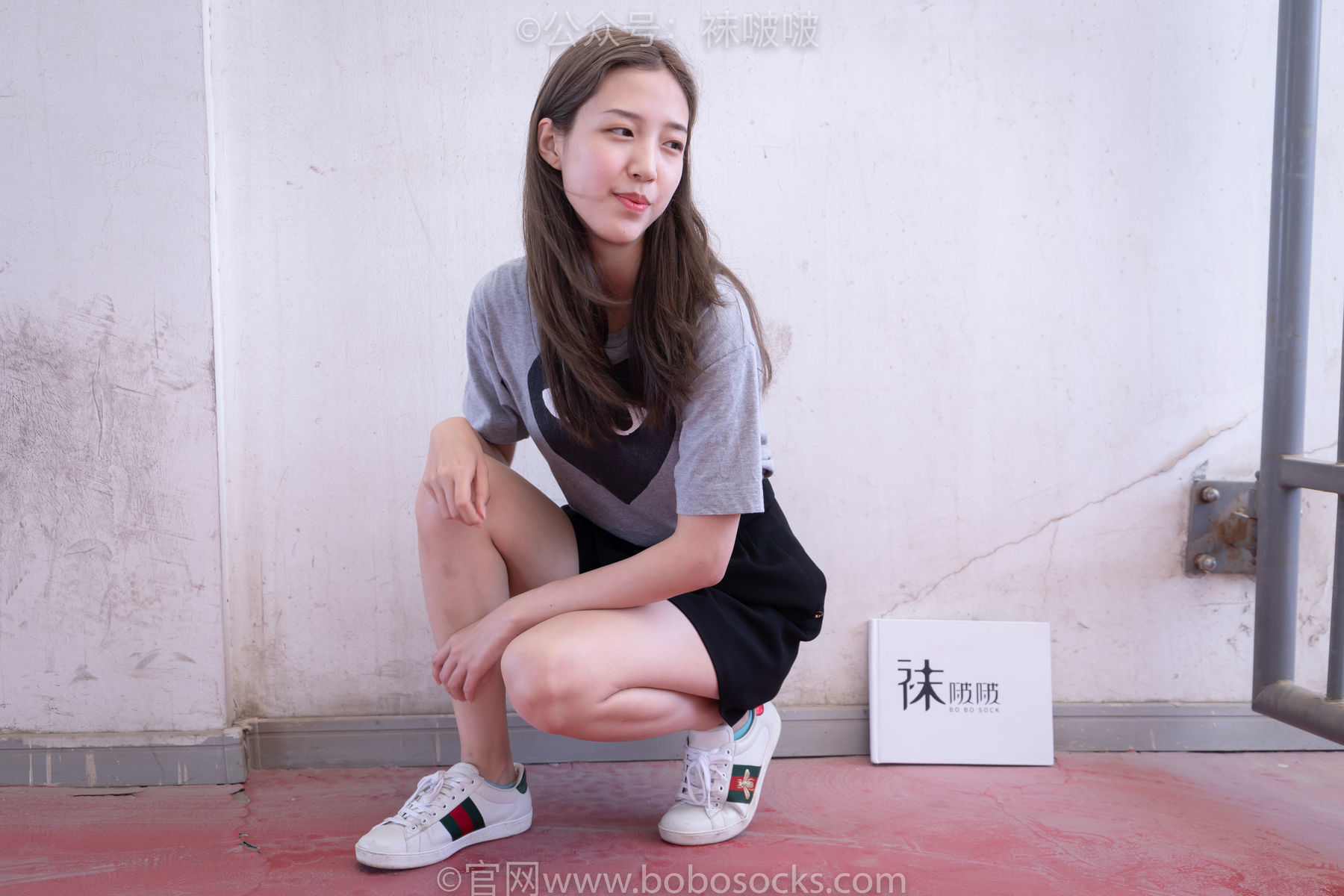 图片[18]-BoBoSocks袜啵啵 积分限定作品006 泡芙-板鞋、天蓝色短棉袜、裸足[138P]-六色网