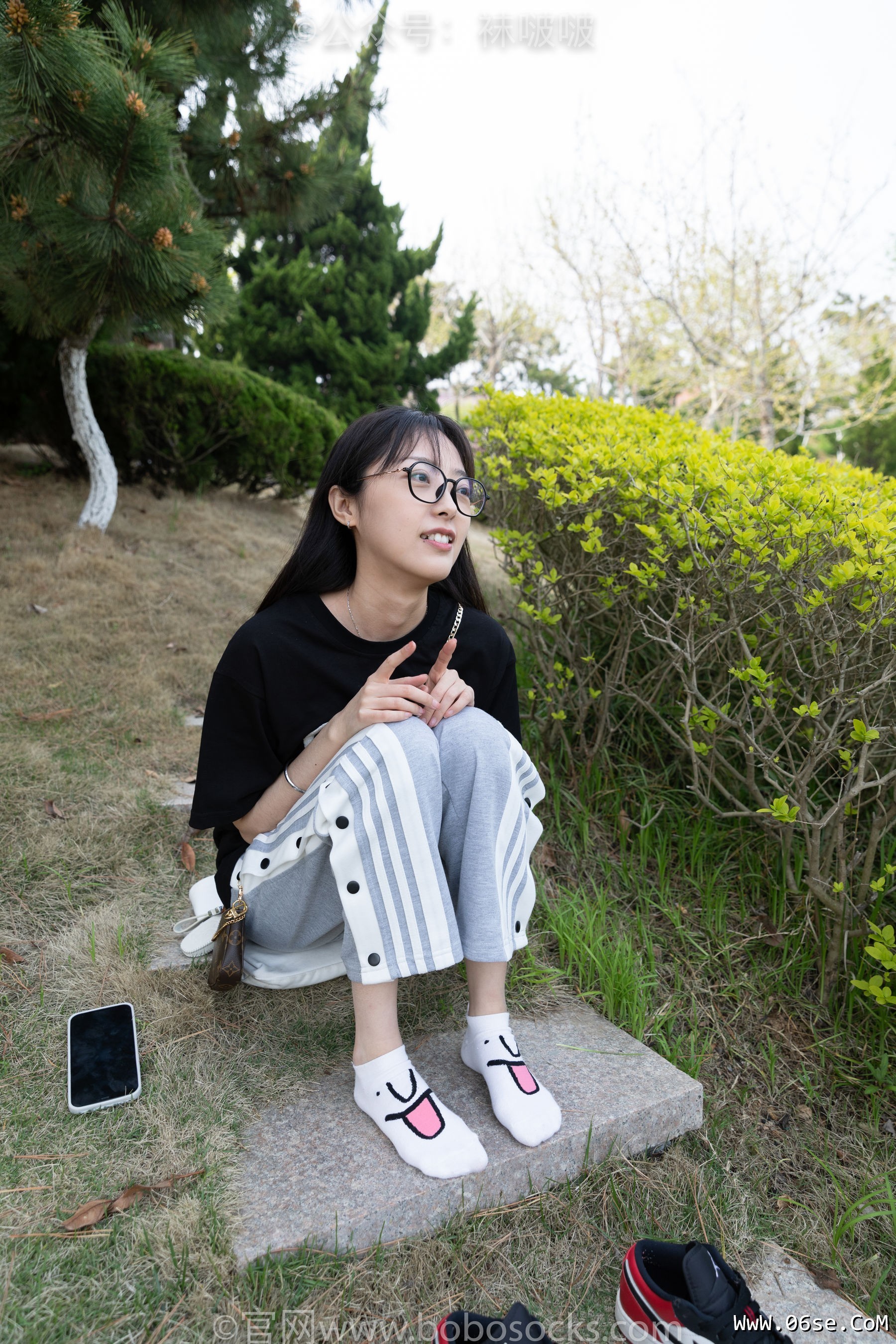 图片[79]-BoBoSocks袜啵啵 No.023 稚予-AJ、白色短棉袜、裸足[119P]-六色网
